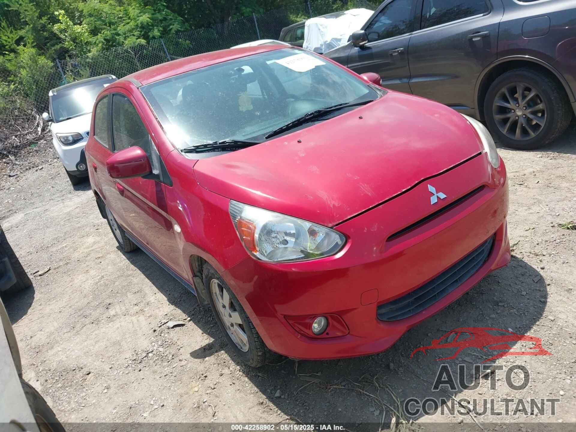 MITSUBISHI MIRAGE 2015 - ML32A4HJ3FH057526