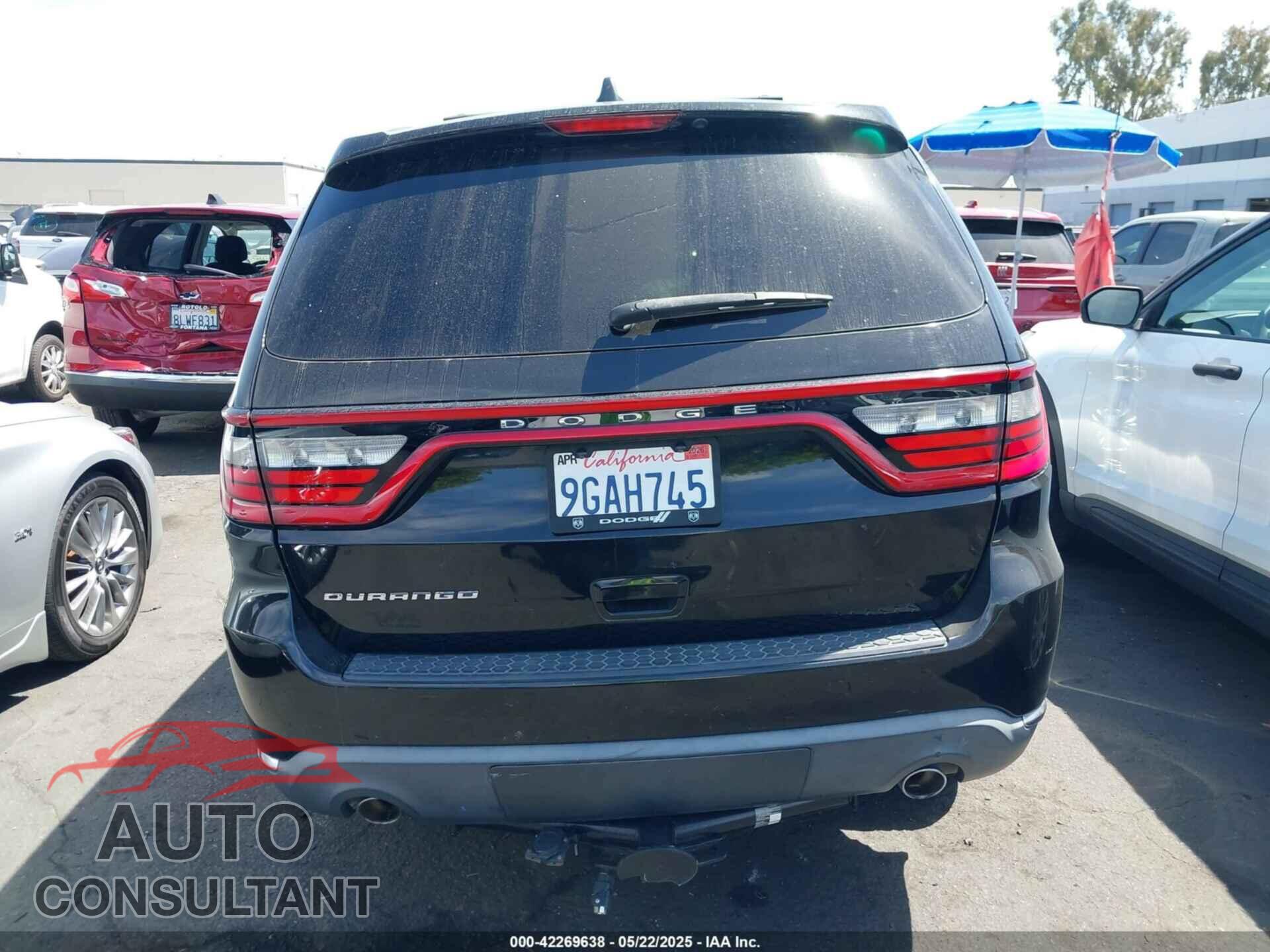 DODGE DURANGO 2017 - 1C4RDHAG4HC651065