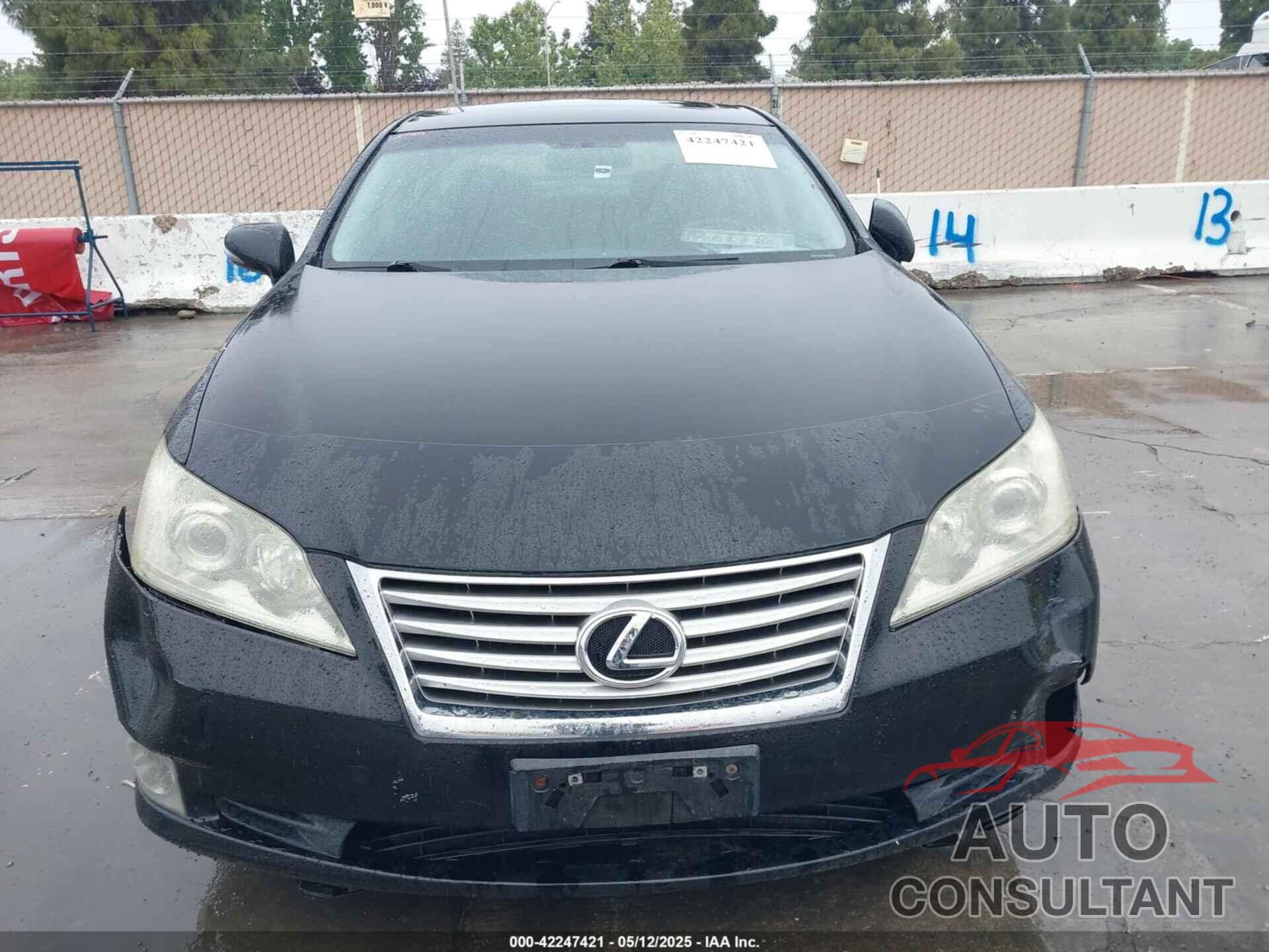 LEXUS ES 350 2010 - JTHBK1EG3A2414540