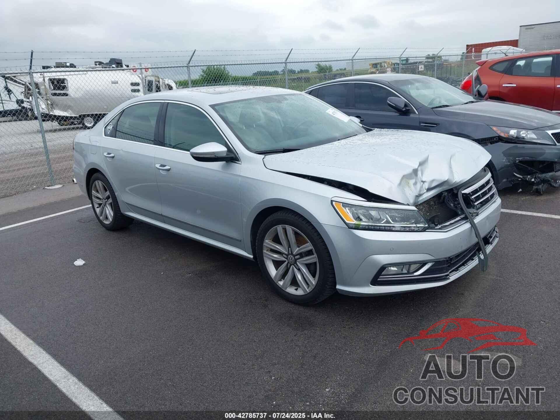 VOLKSWAGEN PASSAT 2017 - 1VWGT7A38HC056816