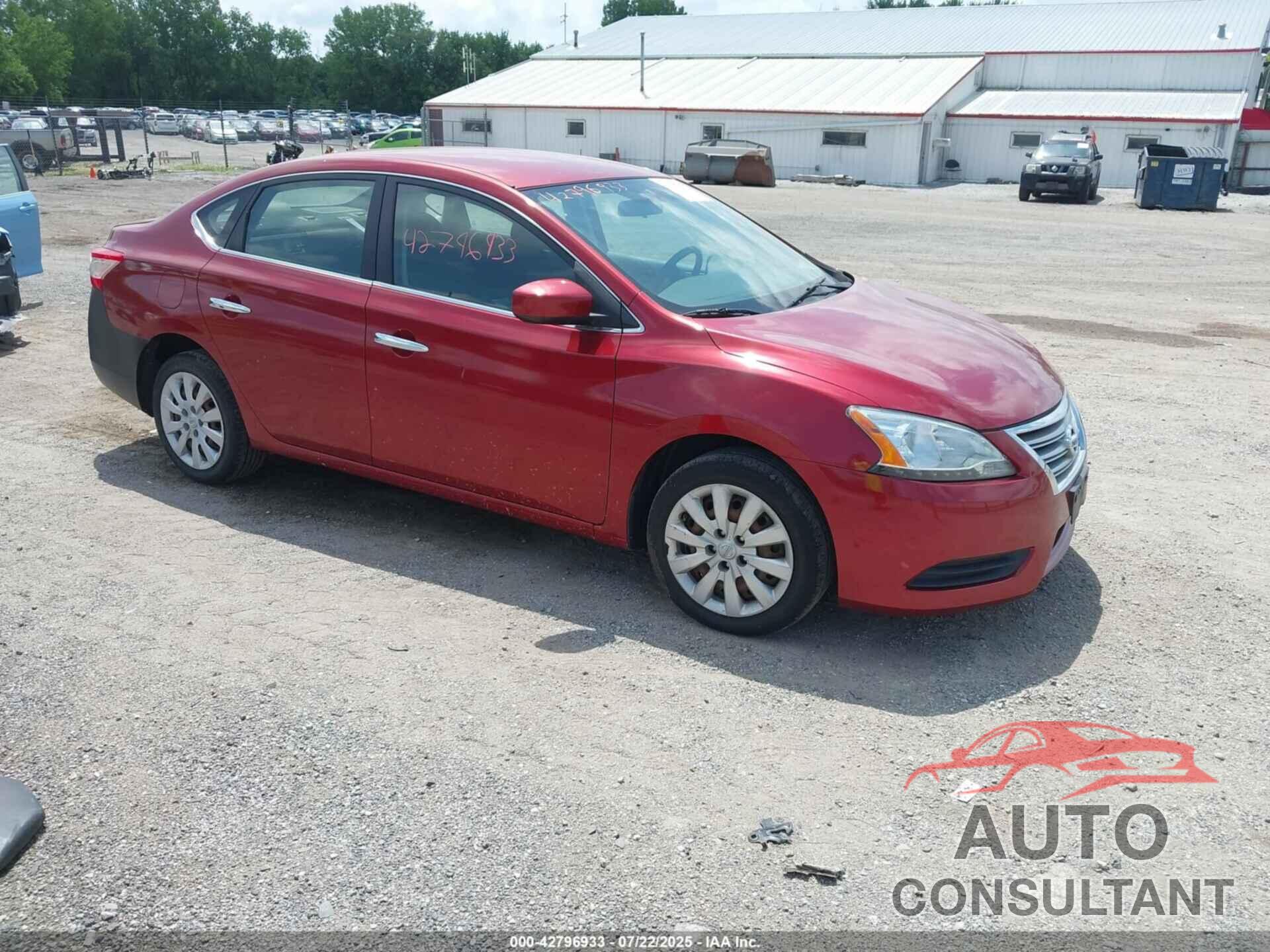 NISSAN SENTRA 2015 - 3N1AB7AP5FY243520