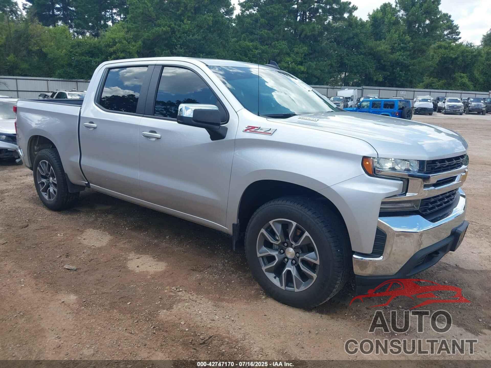 CHEVROLET SILVERADO 1500 2020 - 3GCUYDET5LG192021