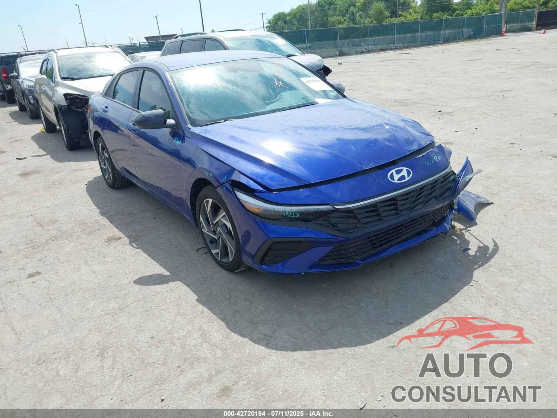 HYUNDAI ELANTRA 2025 - KMHLM4DG0SU968607