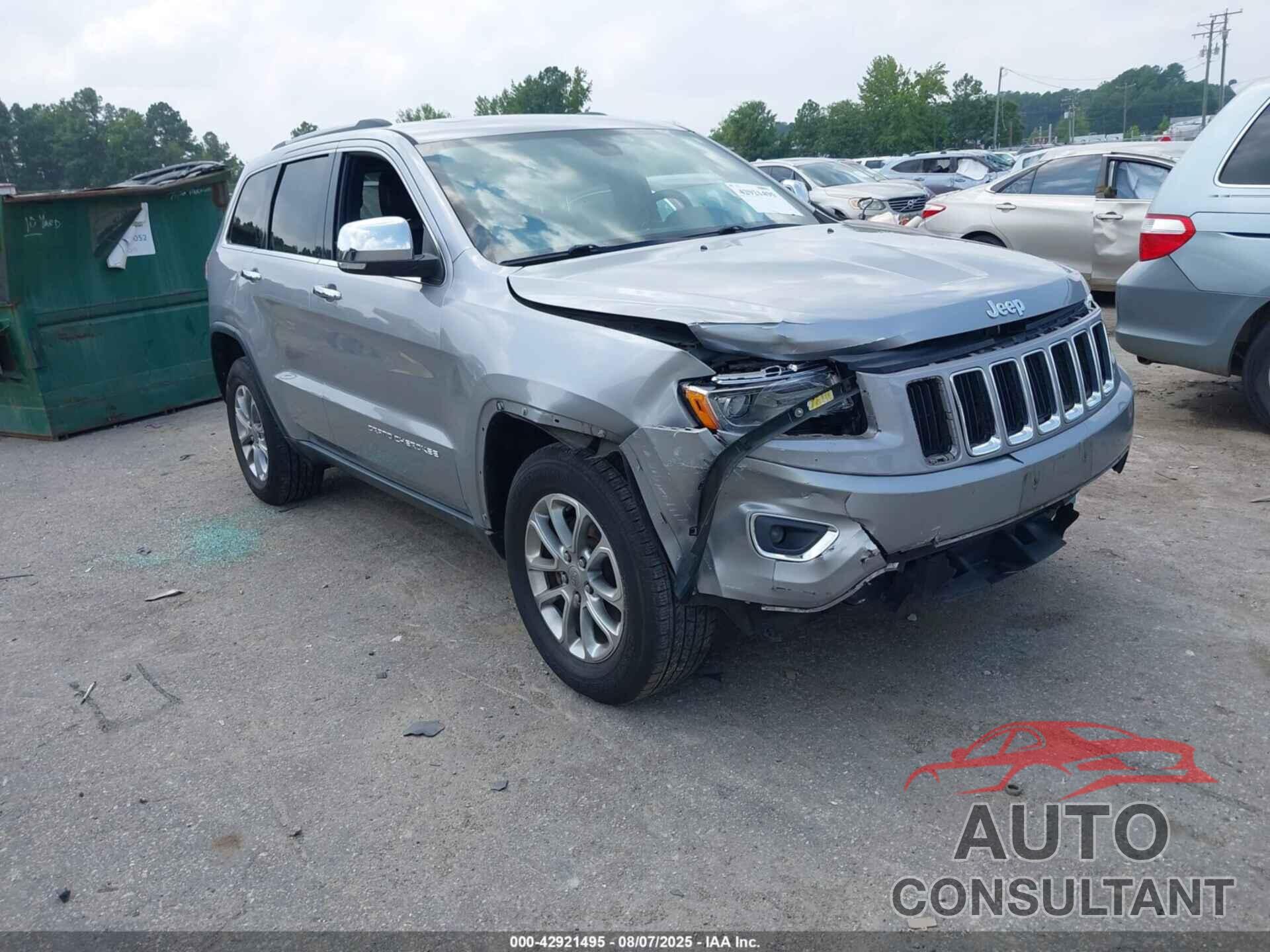 JEEP GRAND CHEROKEE 2015 - 1C4RJFBG8FC852086