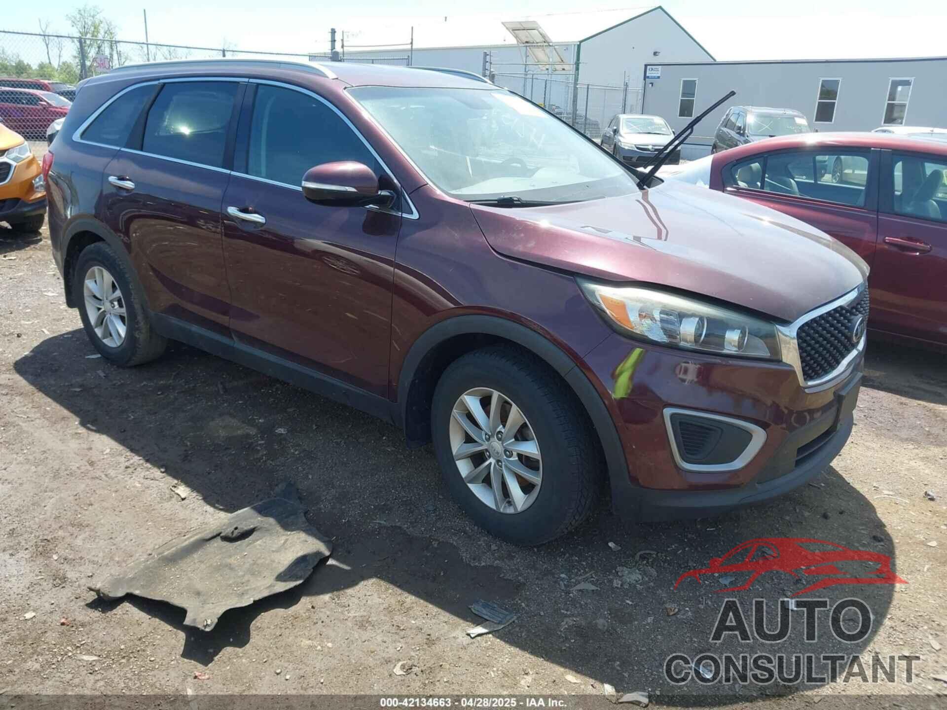 KIA SORENTO 2016 - 5XYPG4A34GG129356