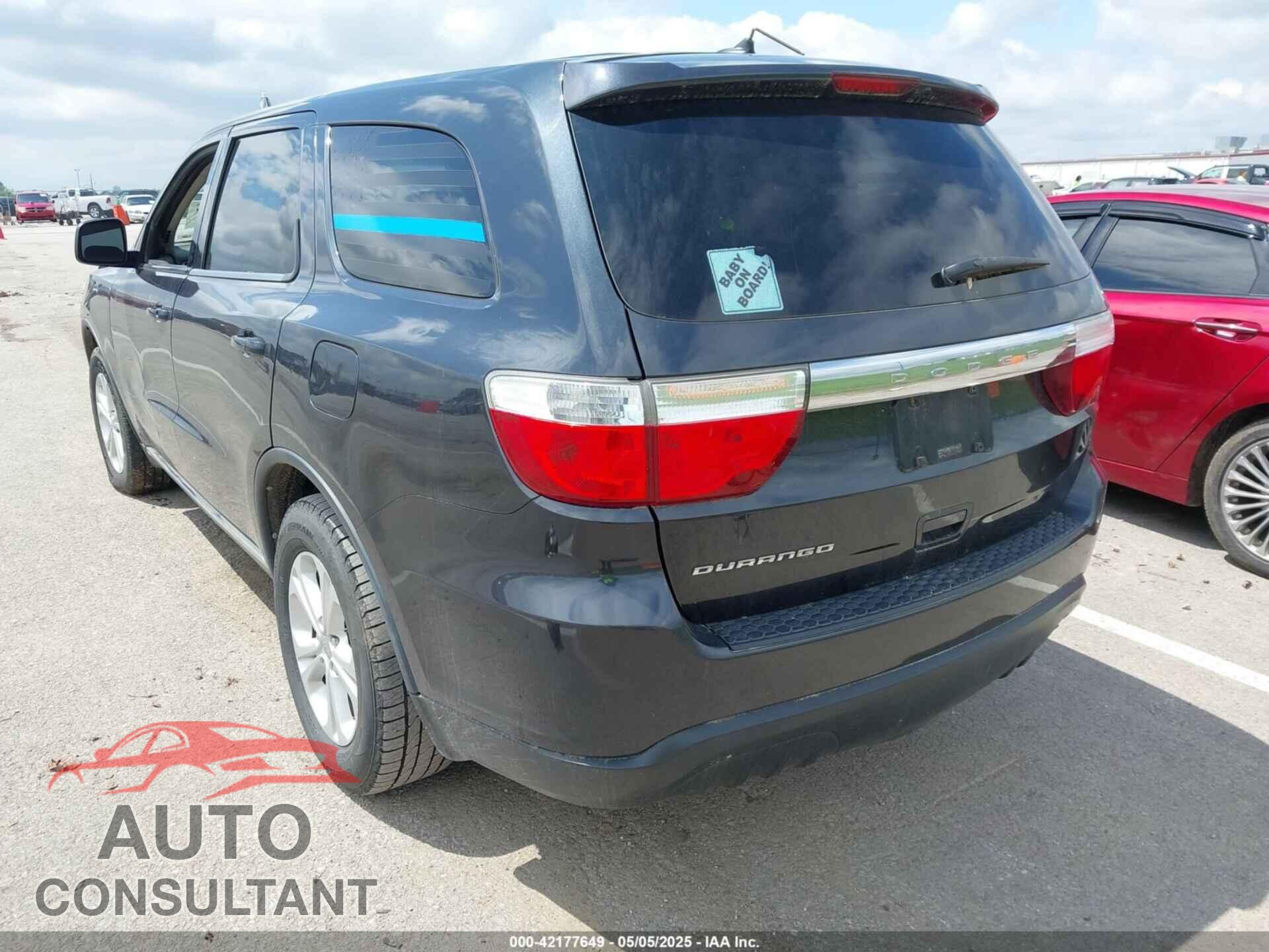 DODGE DURANGO 2013 - 1C4RDHAG0DC592848