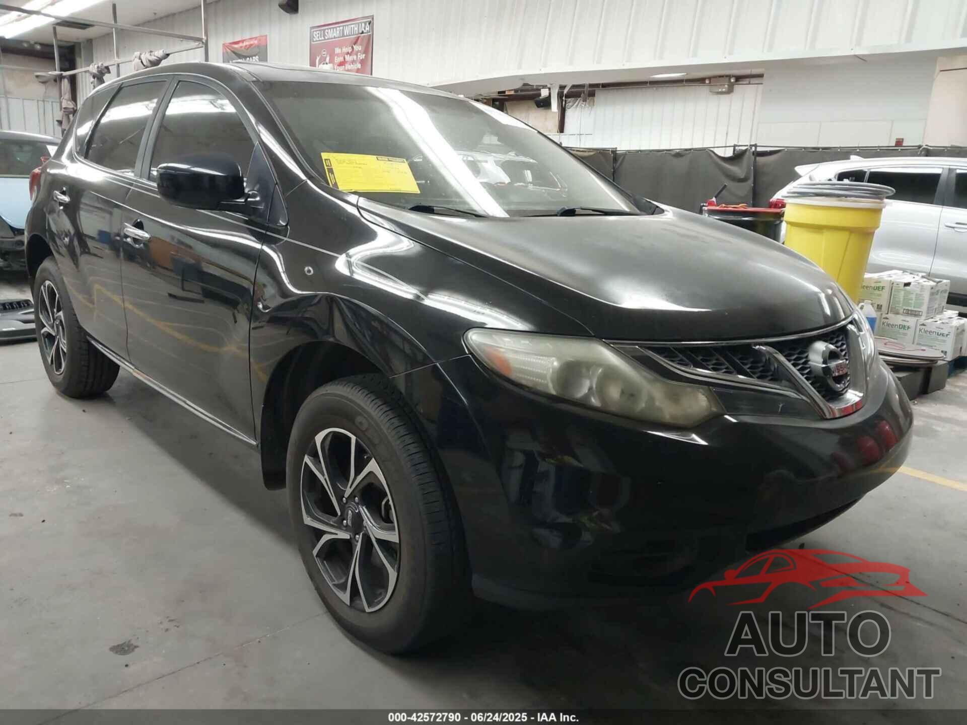 NISSAN MURANO 2011 - JN8AZ1MU9BW064555