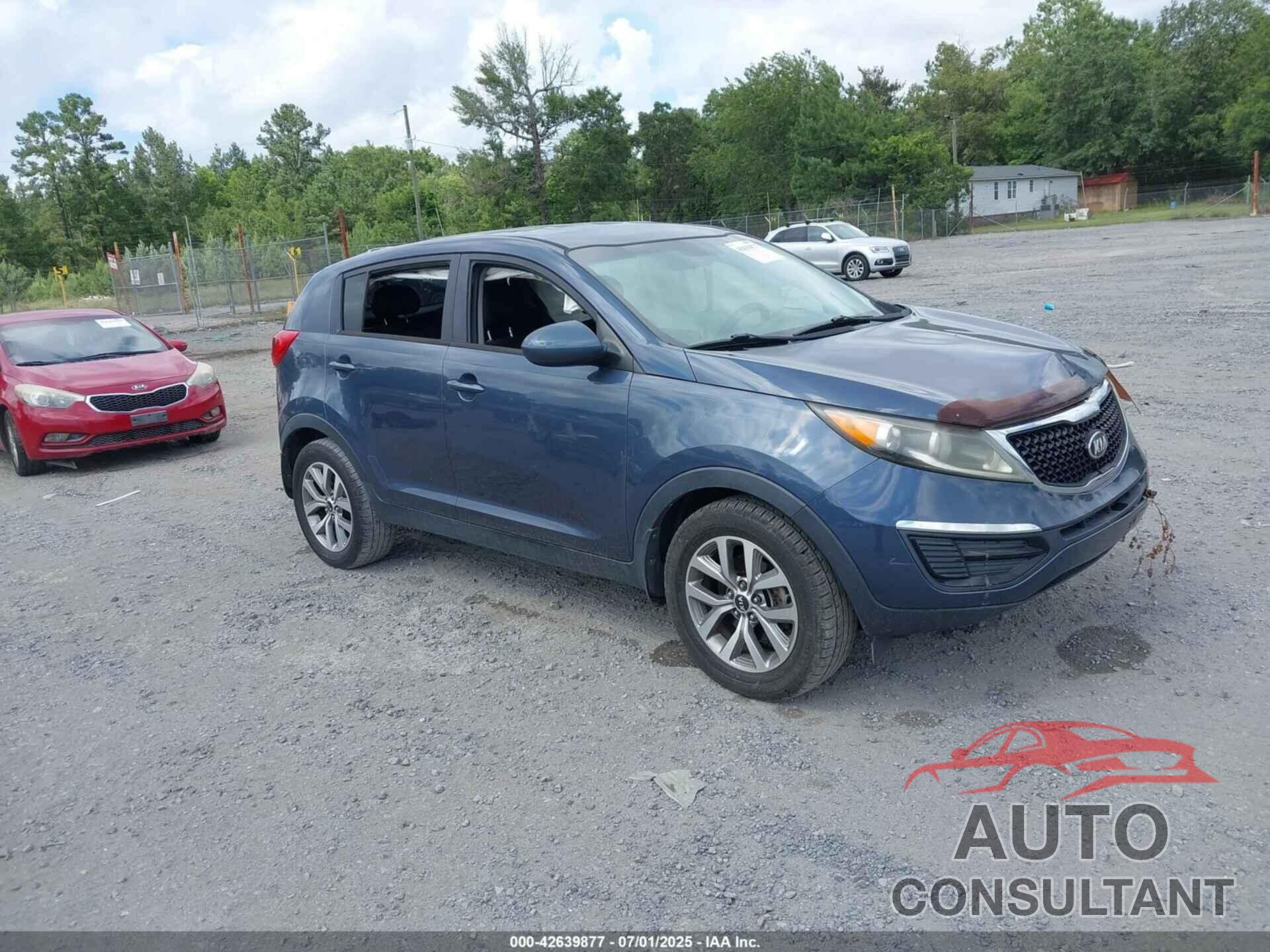 KIA SPORTAGE 2016 - KNDPB3AC5G7824502