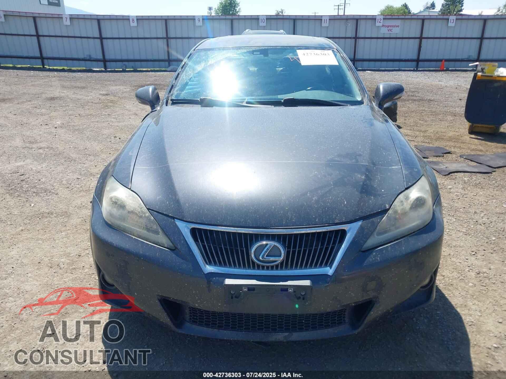 LEXUS IS 250 2011 - JTHCF5C24B2034986