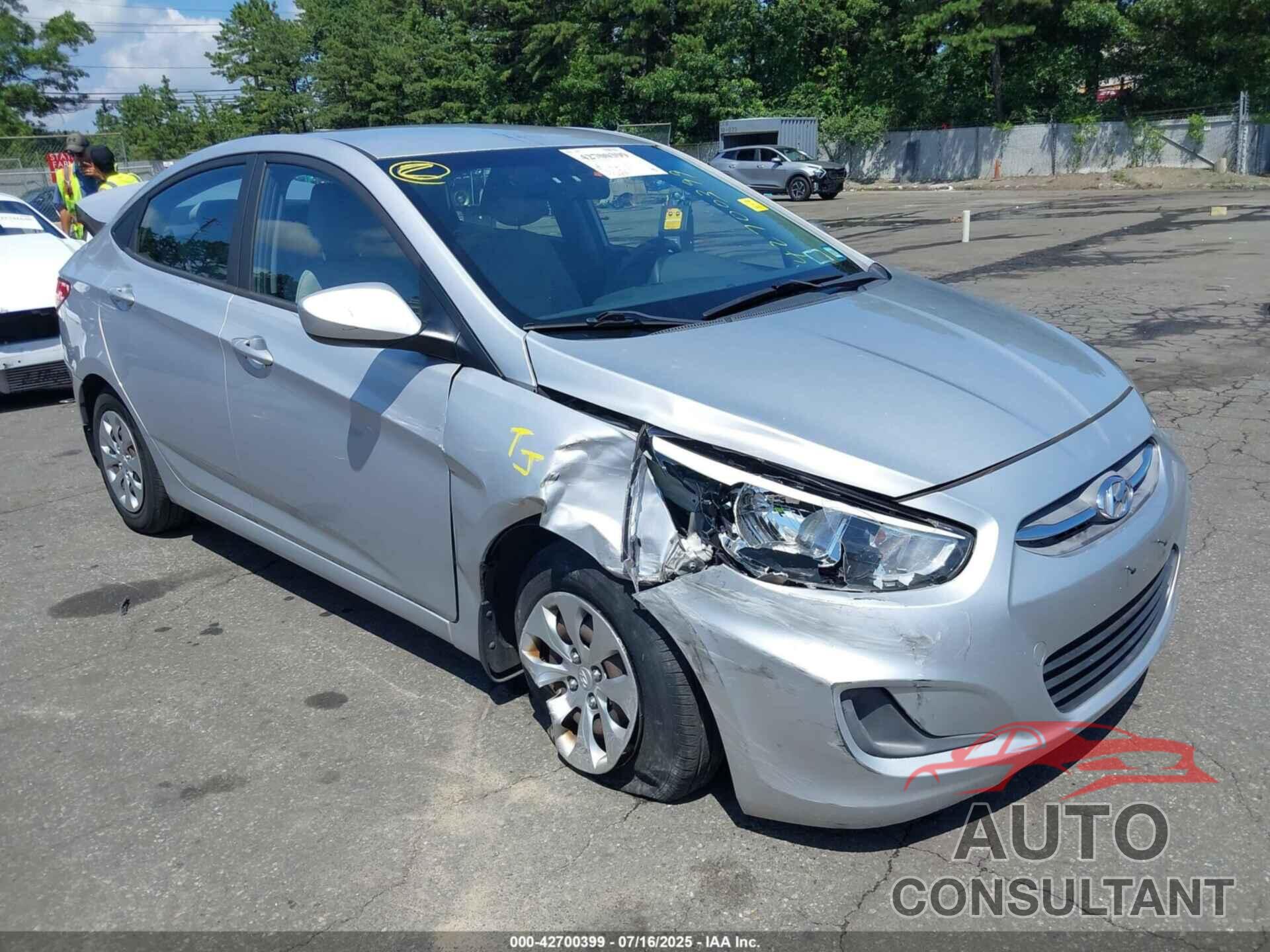 HYUNDAI ACCENT 2016 - KMHCT4AE1GU122239