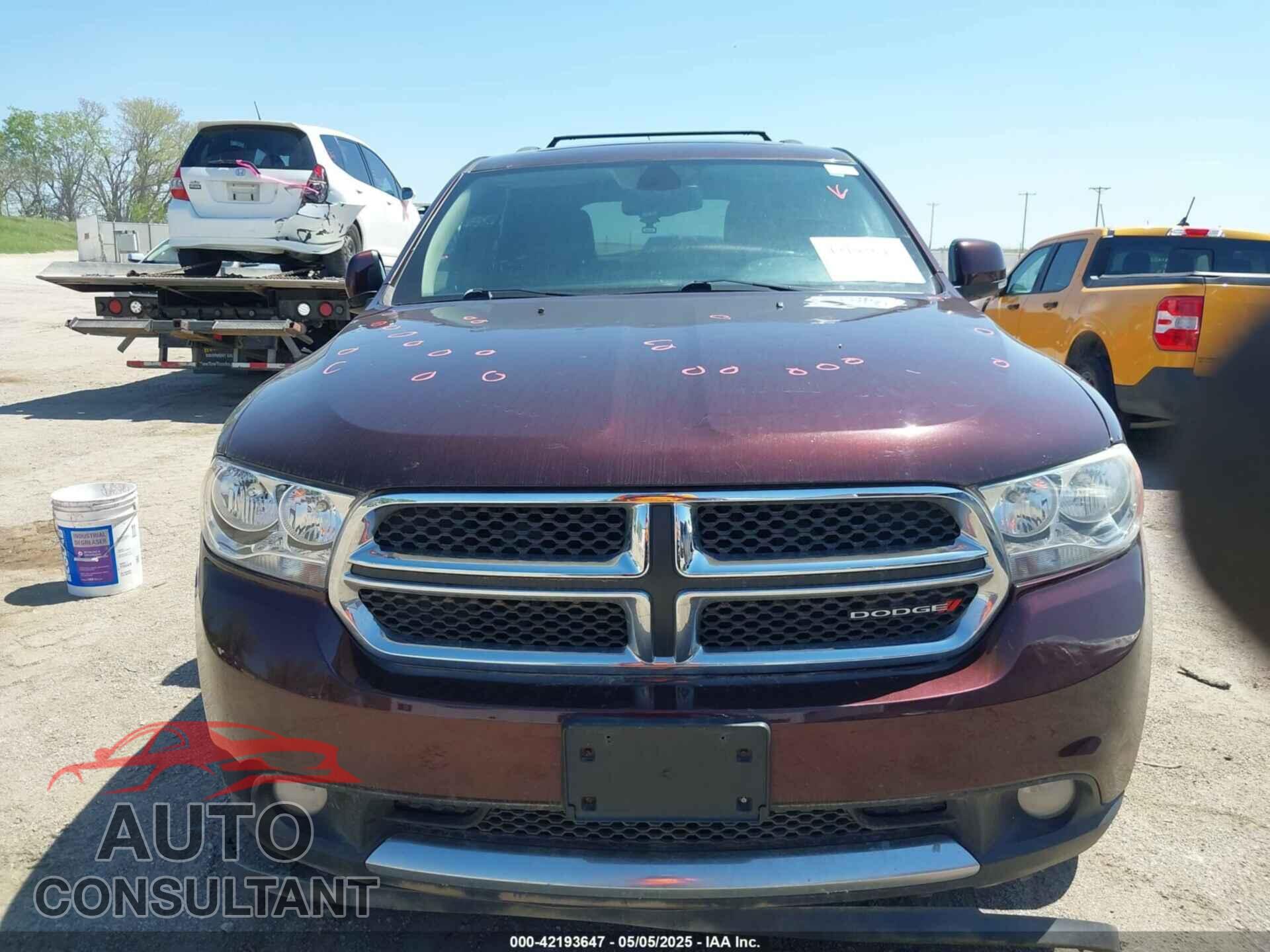 DODGE DURANGO 2012 - 1C4RDJDG0CC337408