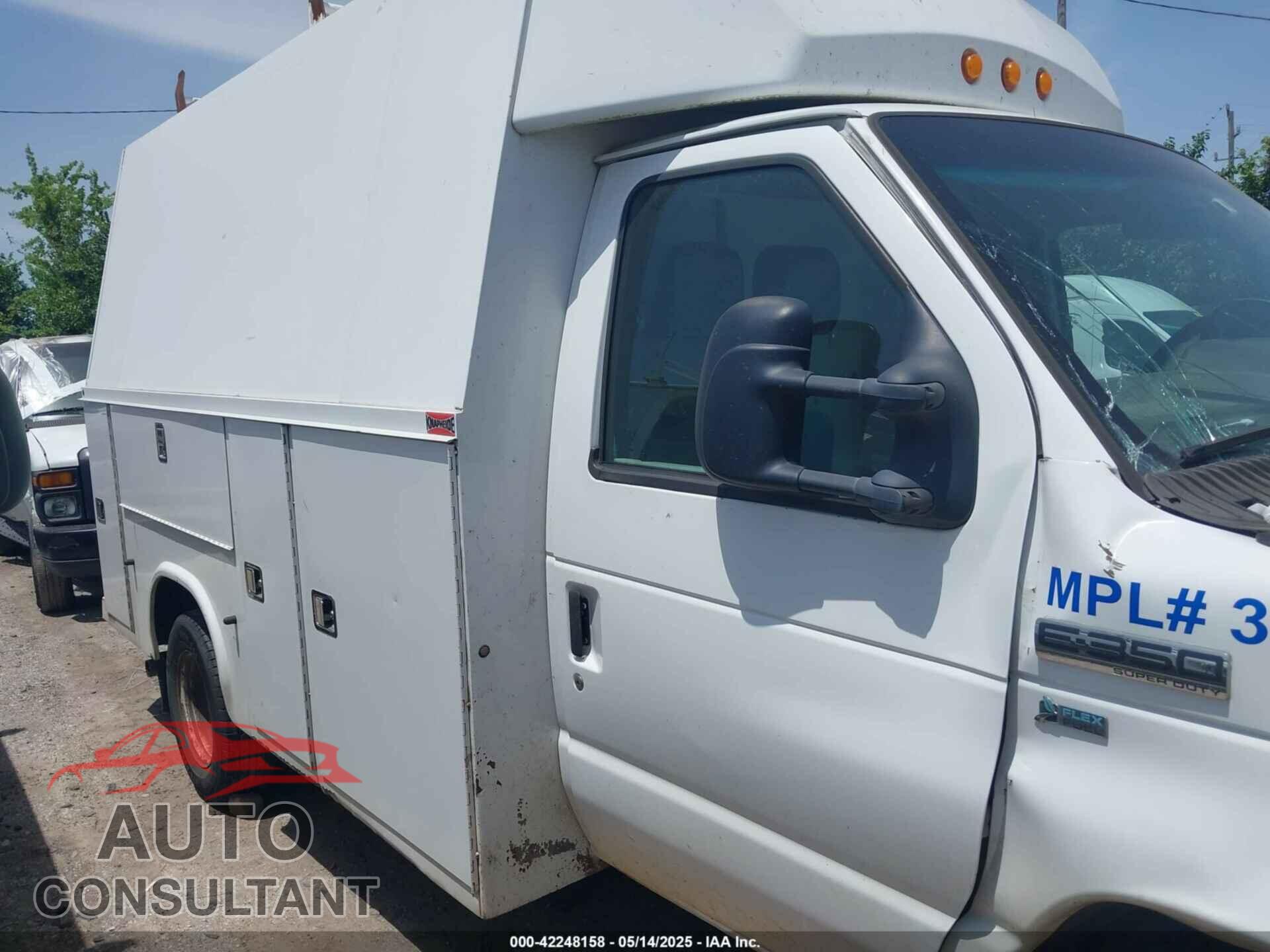 FORD E-350 CUTAWAY 2012 - 1FDWE3FL3CDA02509