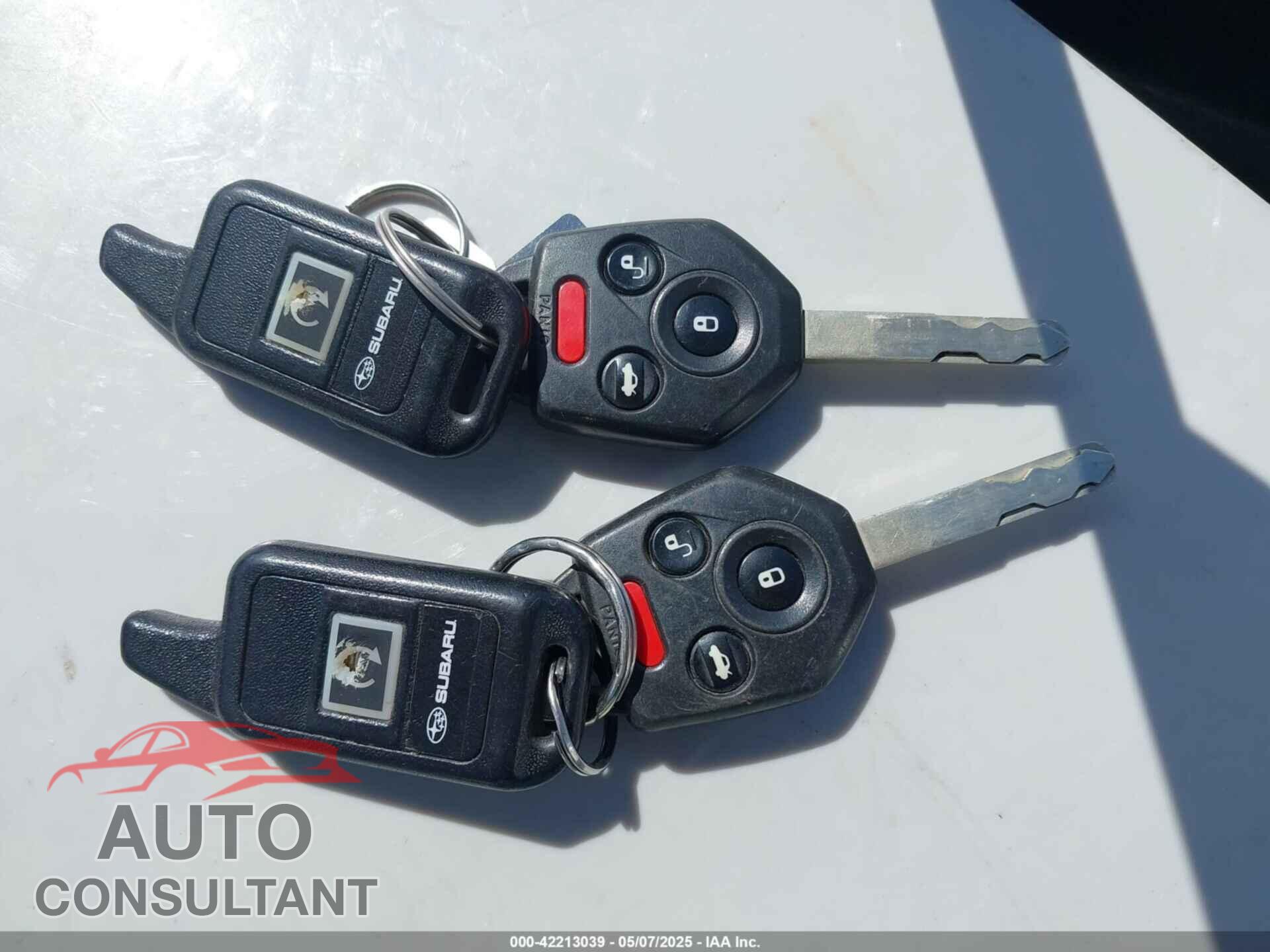 SUBARU OUTBACK 2014 - 4S4BRBCC5E3247600