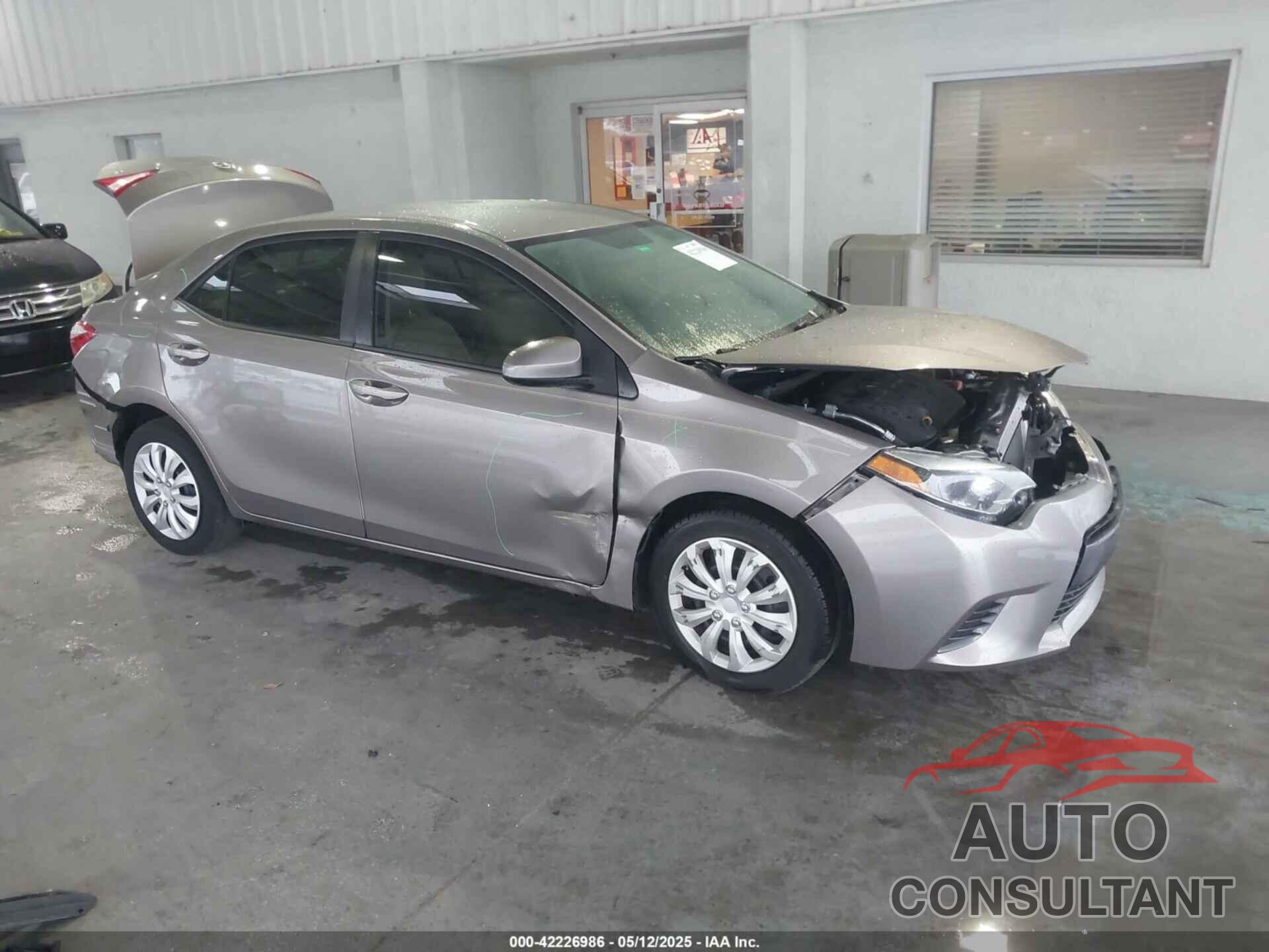 TOYOTA COROLLA 2016 - 2T1BURHE6GC540986