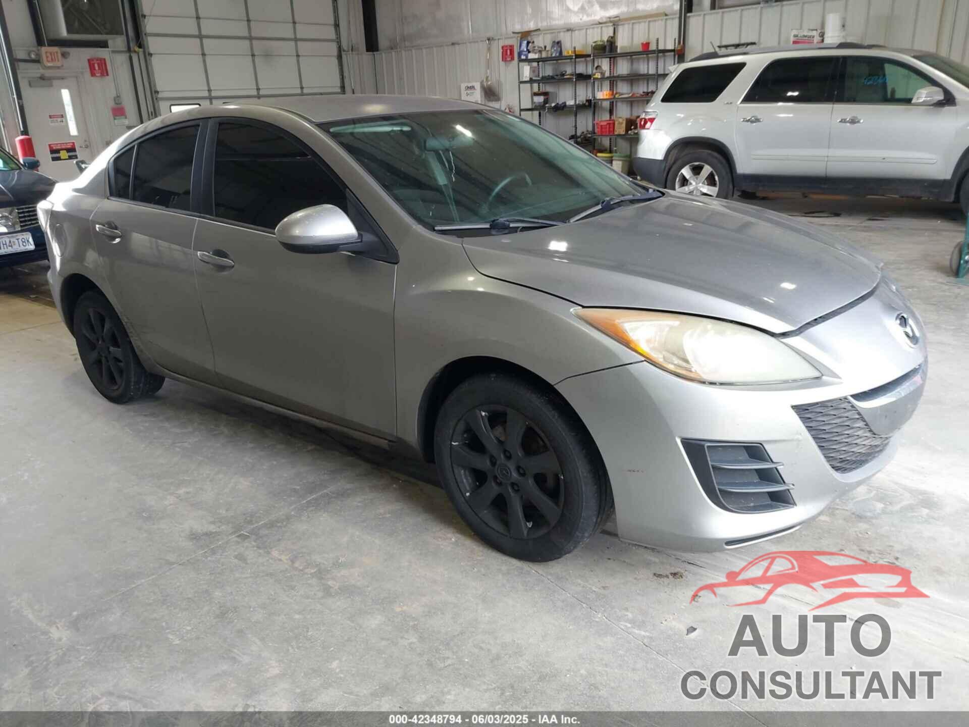 MAZDA MAZDA3 2010 - JM1BL1SFXA1208518