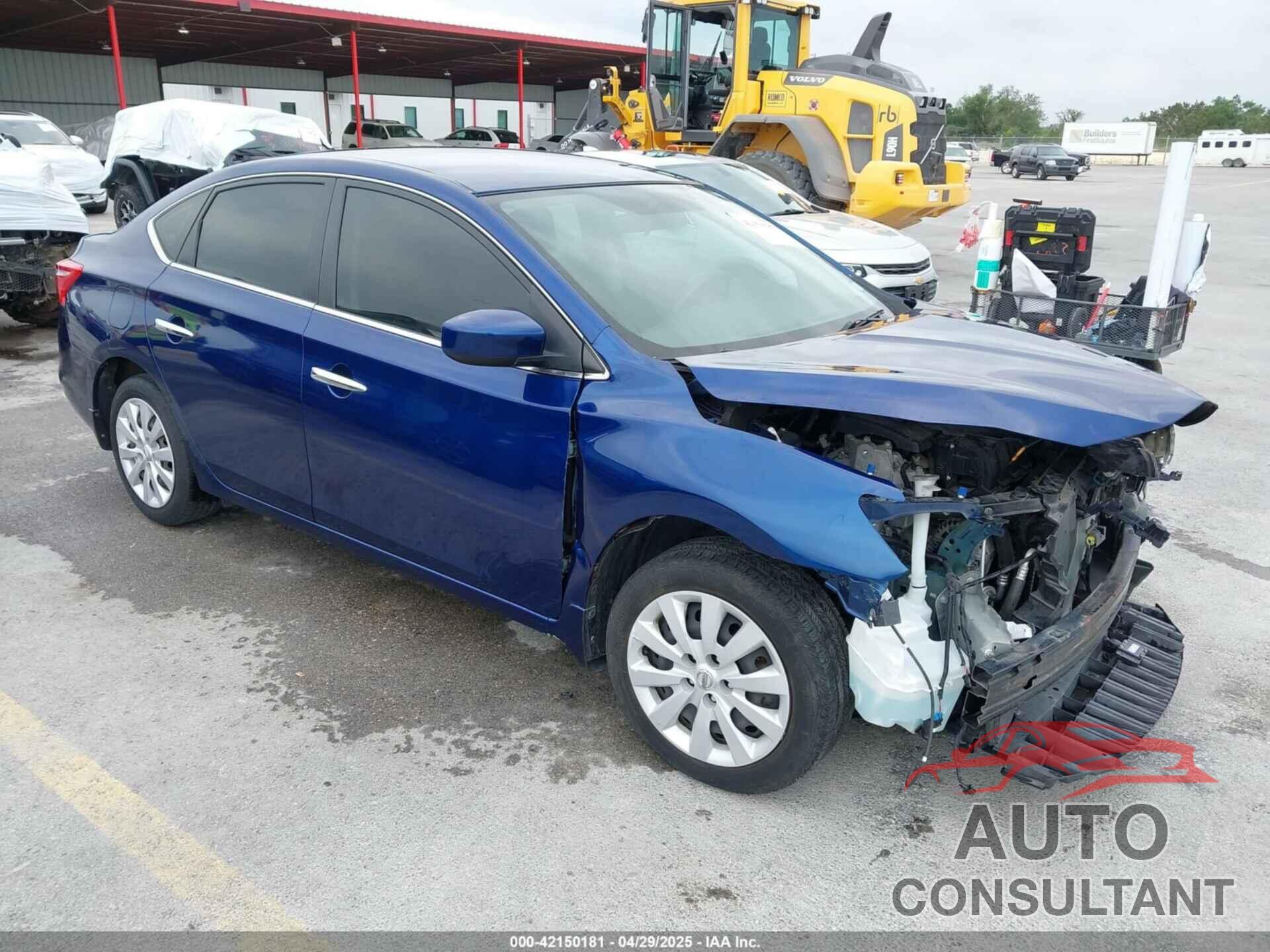 NISSAN SENTRA 2019 - 3N1AB7AP3KY235376