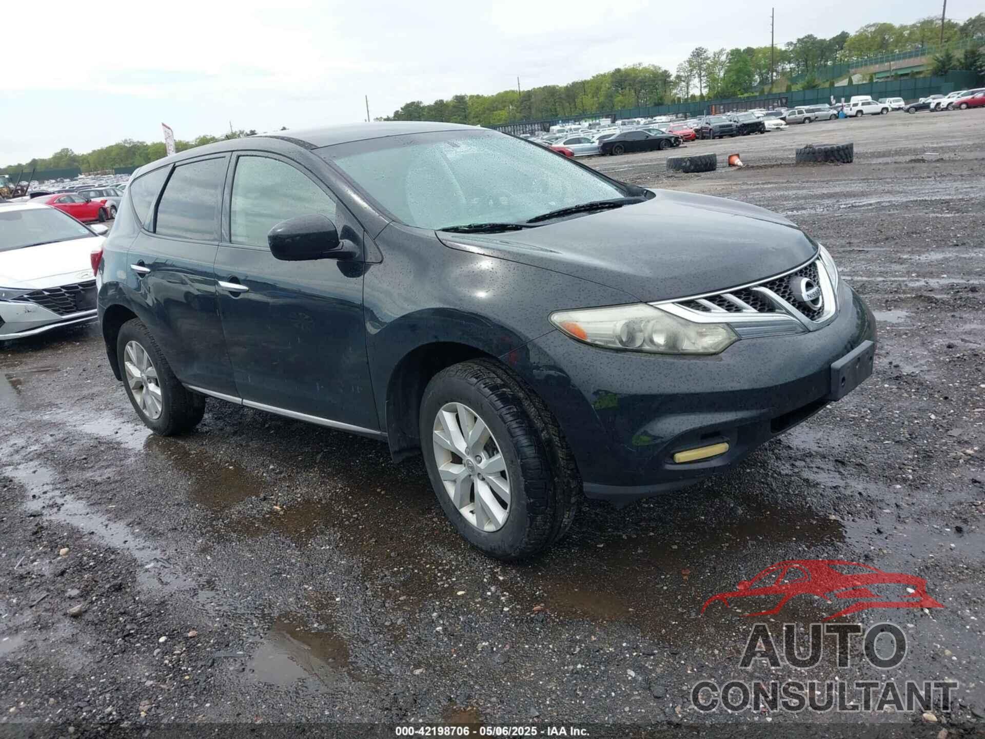 NISSAN MURANO 2012 - JN8AZ1MWXCW204857