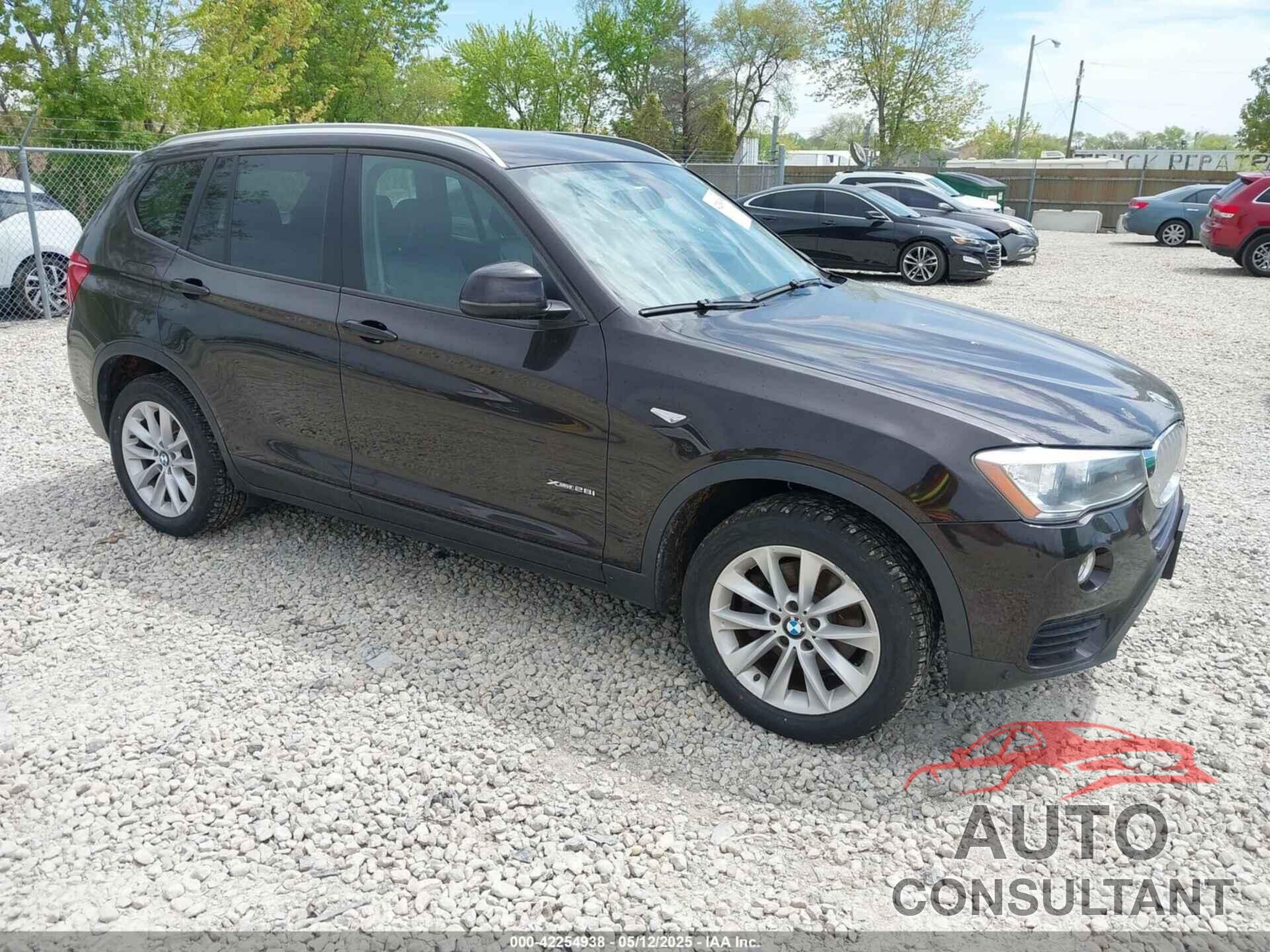 BMW X3 2015 - 5UXWX9C57F0D61270