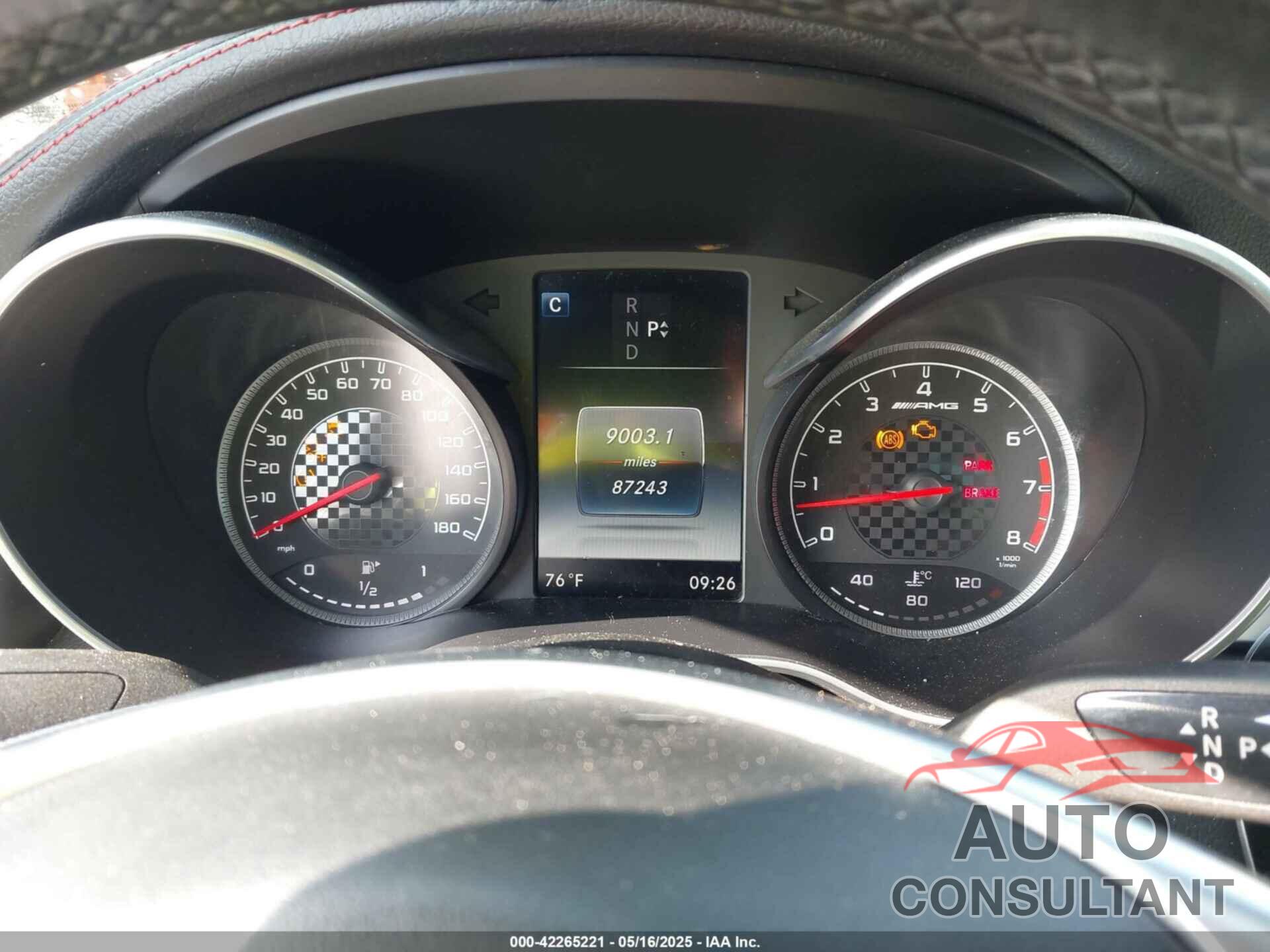 MERCEDES-BENZ AMG C 43 2017 - 55SWF6EB4HU192587