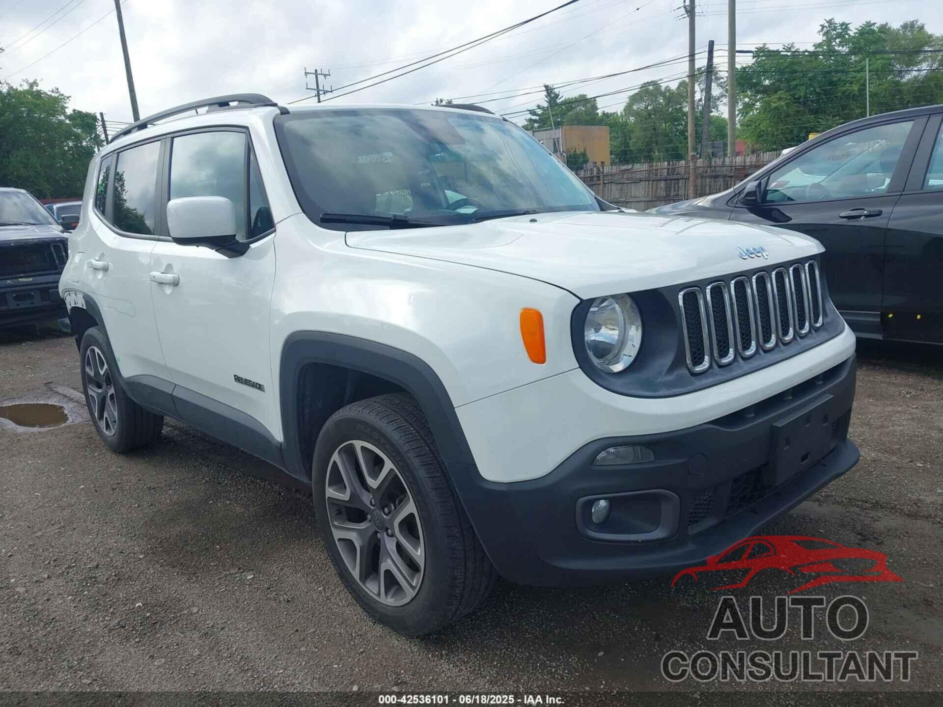 JEEP RENEGADE 2016 - ZACCJBBT9GPD03263