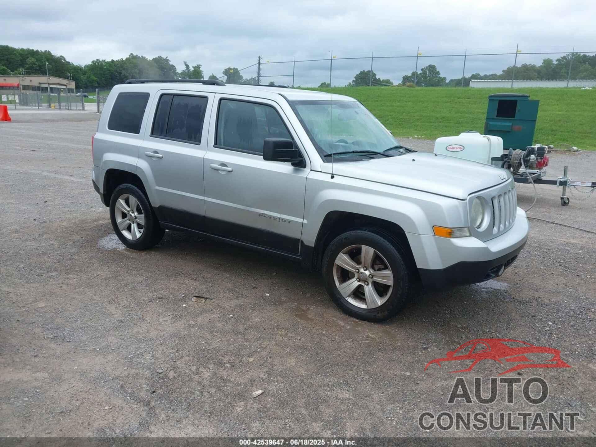 JEEP PATRIOT 2013 - 1C4NJRBB0DD129621