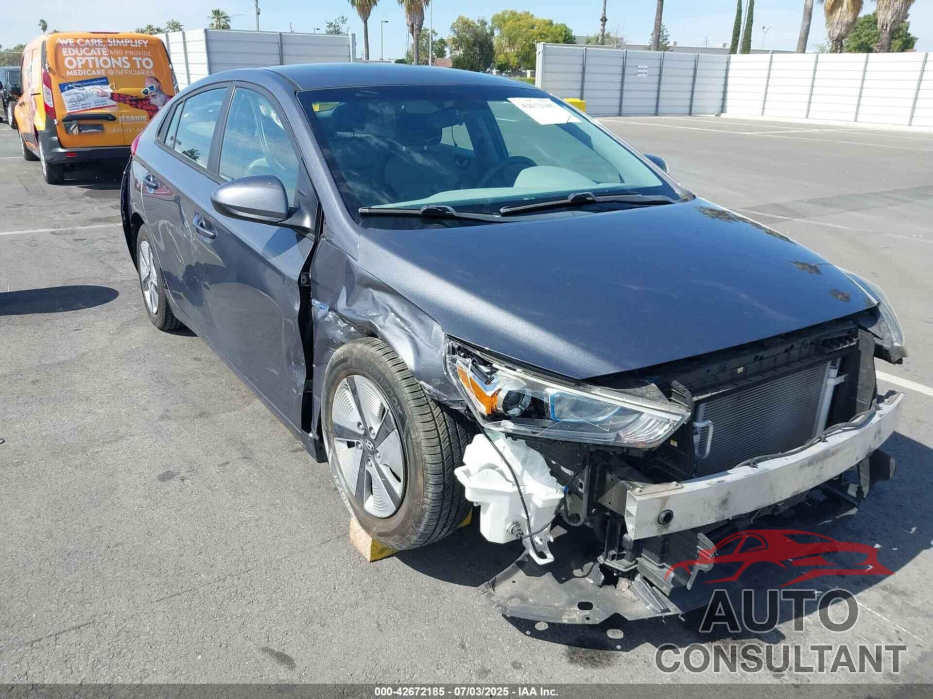 HYUNDAI IONIQ HYBRID 2019 - KMHC65LC1KU145022
