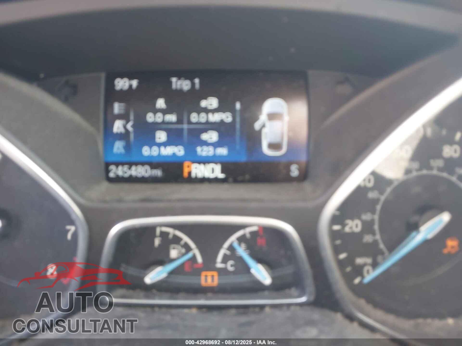 FORD FOCUS 2016 - 1FADP3F22GL309054