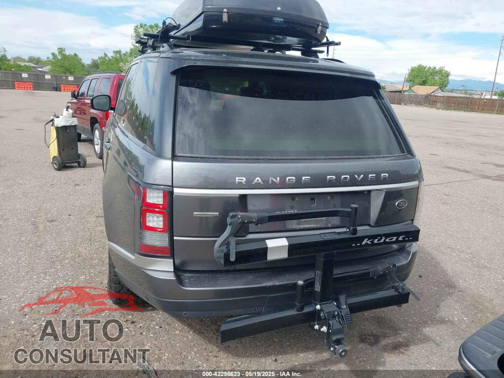LAND ROVER RANGE ROVER 2016 - SALGS3EF8GA257203
