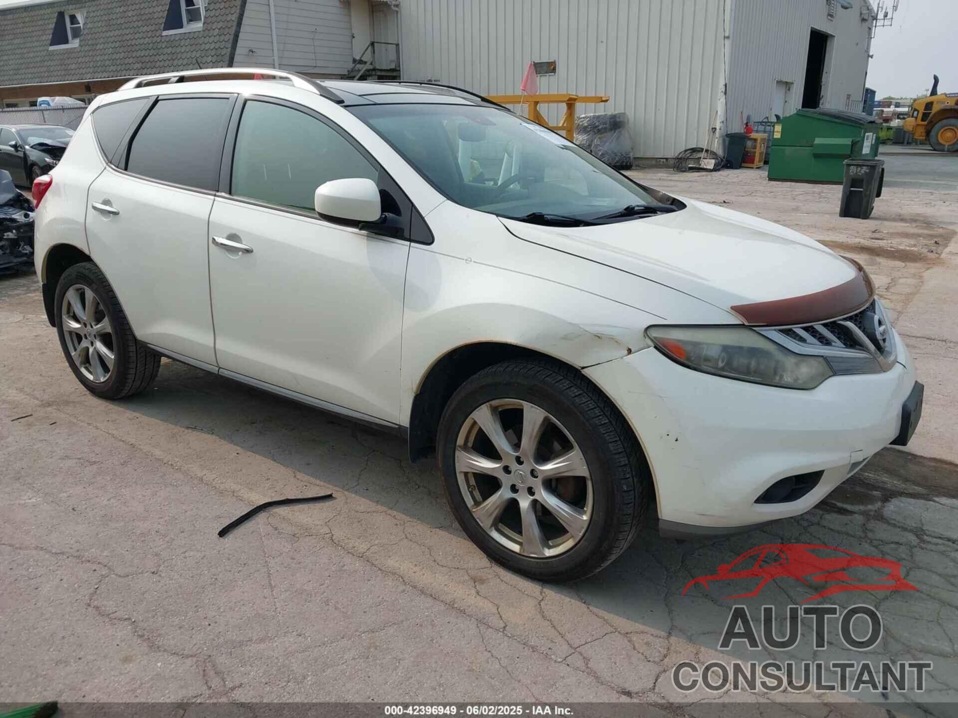 NISSAN MURANO 2012 - JN8AZ1MWXCW203577