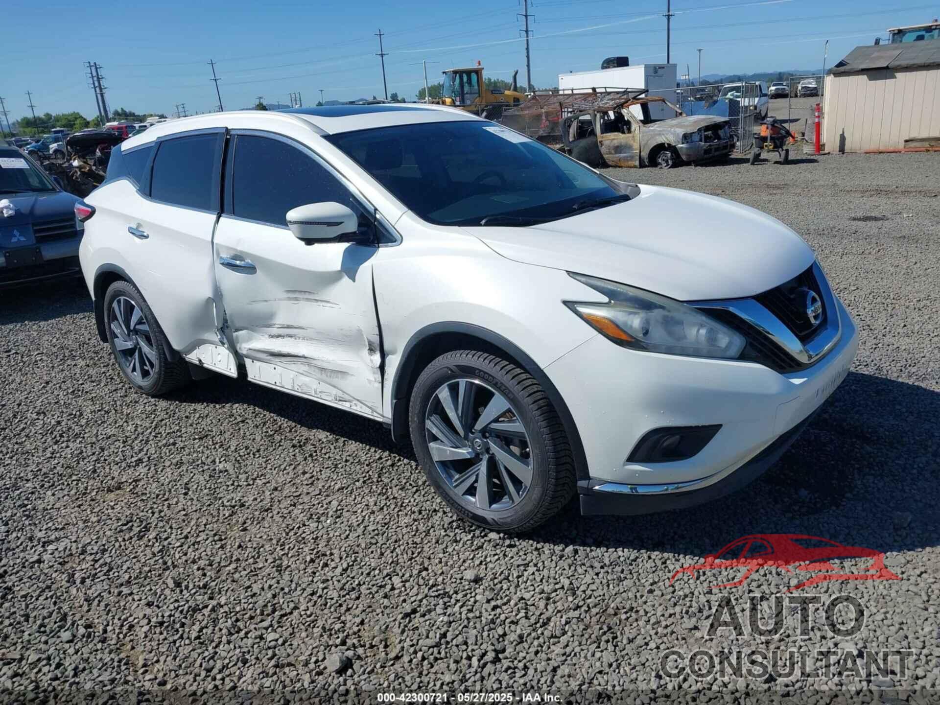 NISSAN MURANO 2016 - 5N1AZ2MH7GN132770