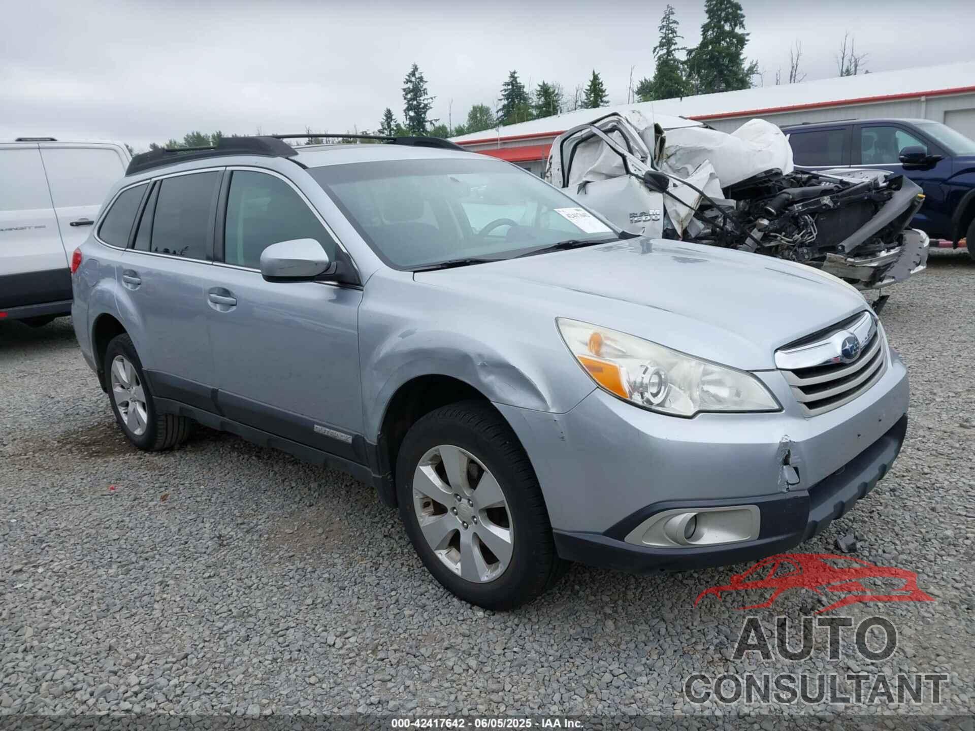 SUBARU OUTBACK 2012 - 4S4BRBGCXC3270278