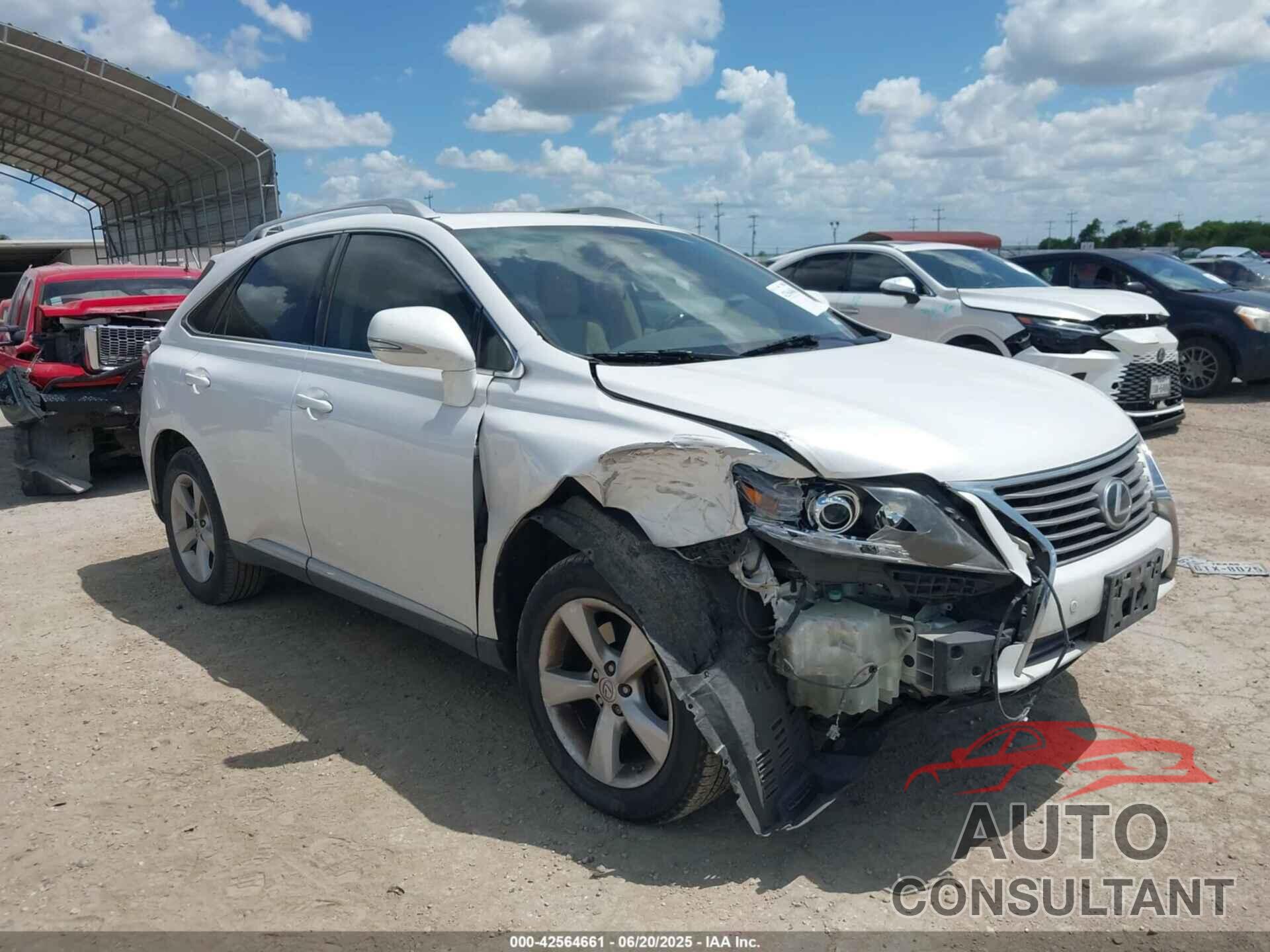 LEXUS RX 350 2014 - 2T2BK1BA6EC241469