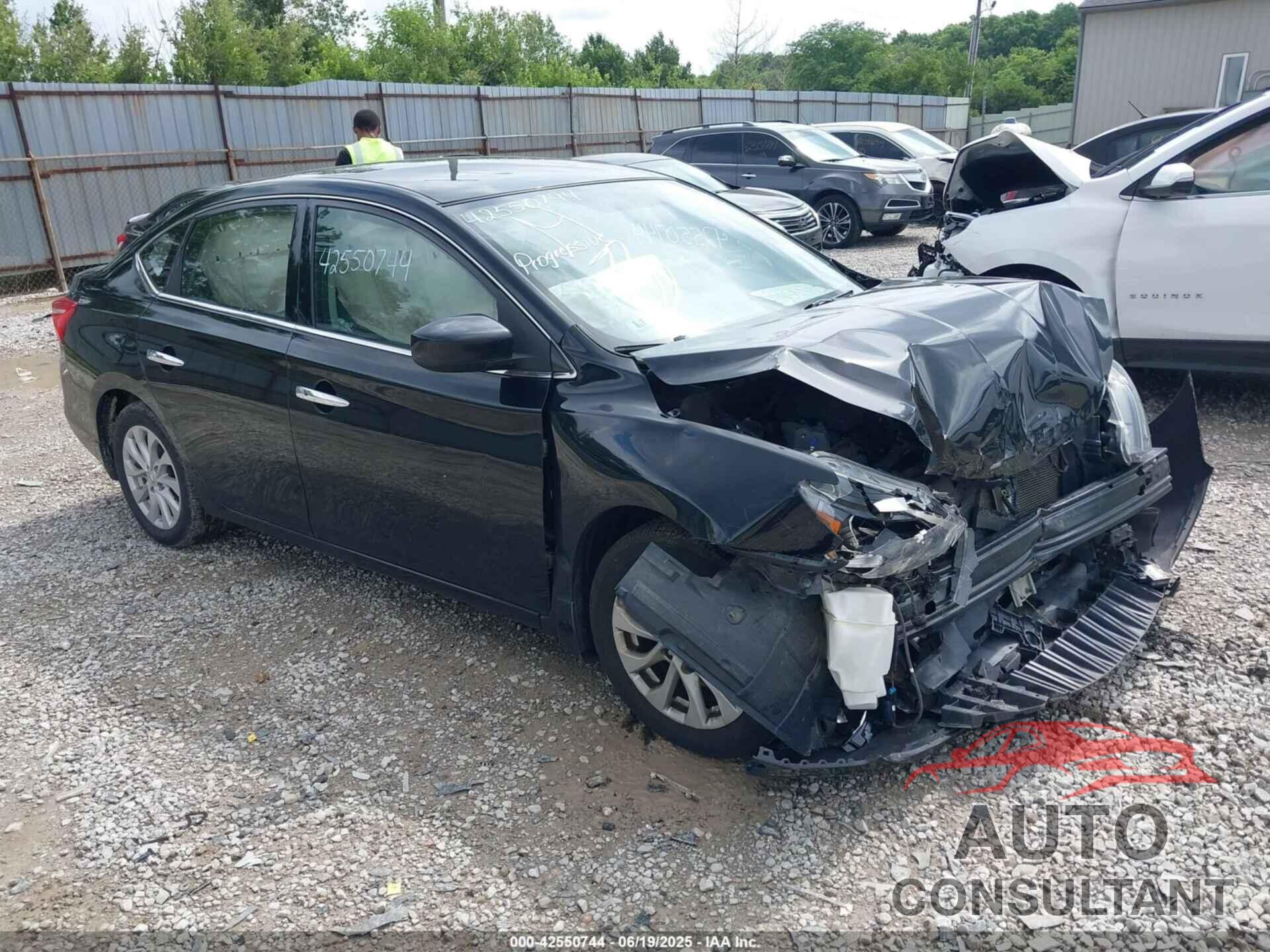 NISSAN SENTRA 2019 - 3N1AB7AP7KL602938