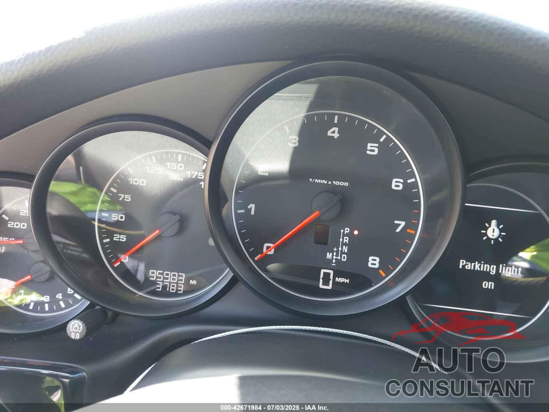 PORSCHE PANAMERA 2016 - WP0AA2A7XGL005997