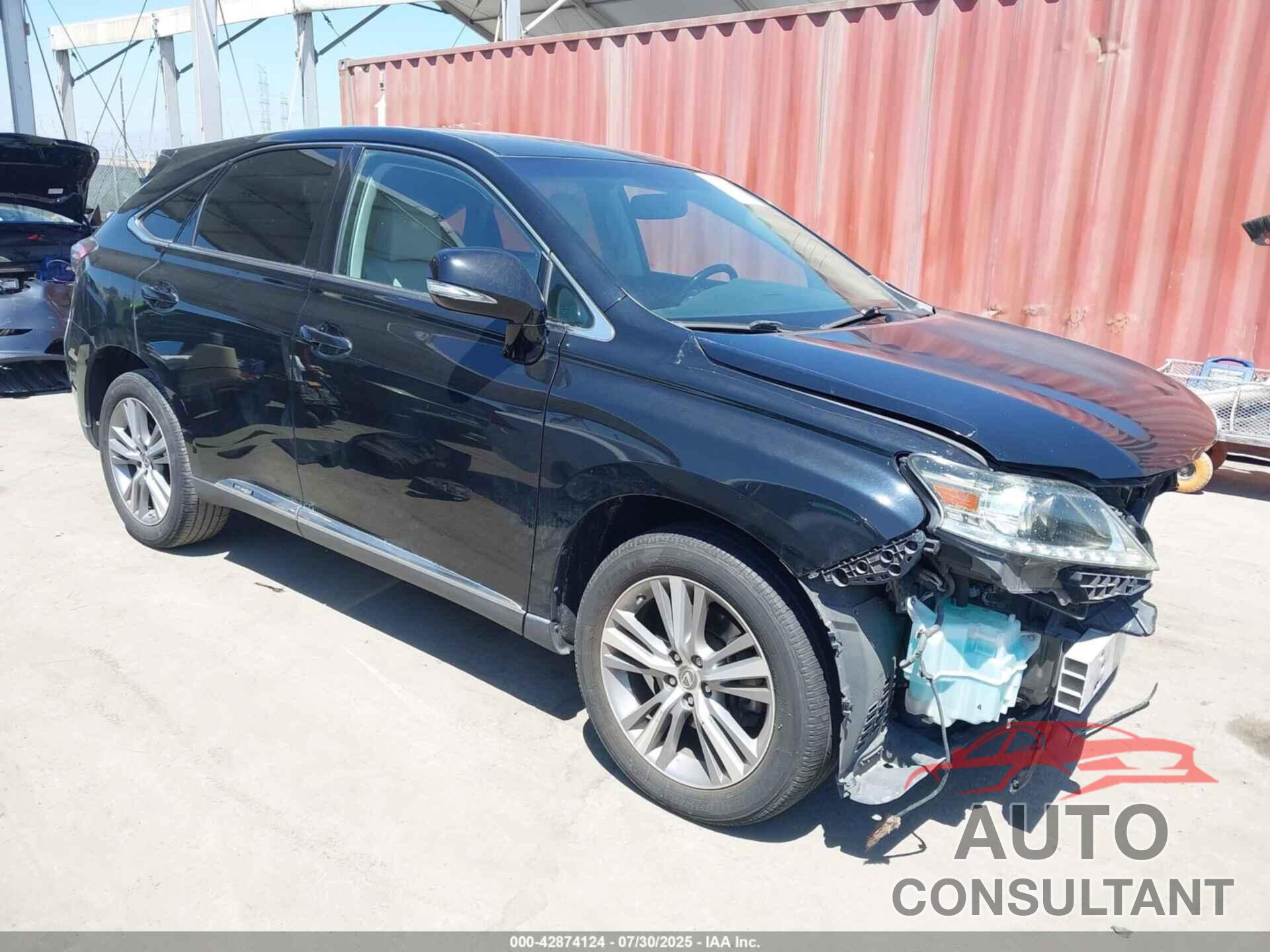 LEXUS RX 450H 2015 - 2T2ZB1BA8FC003638