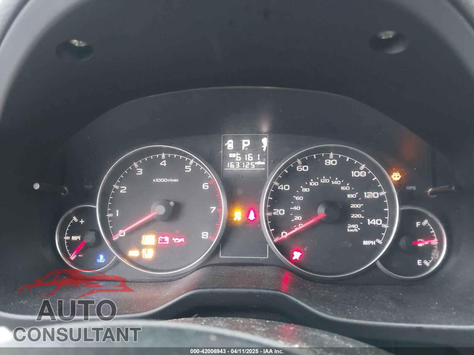 SUBARU OUTBACK 2013 - 4S4BRCCC8D3286668