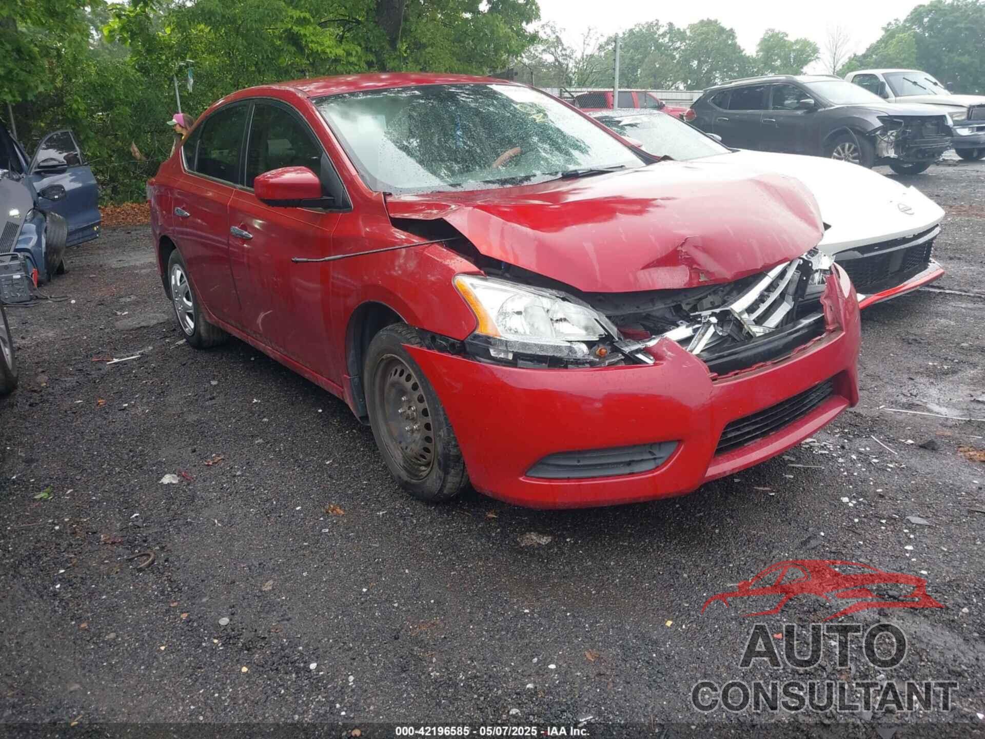 NISSAN SENTRA 2014 - 3N1AB7APXEY295028