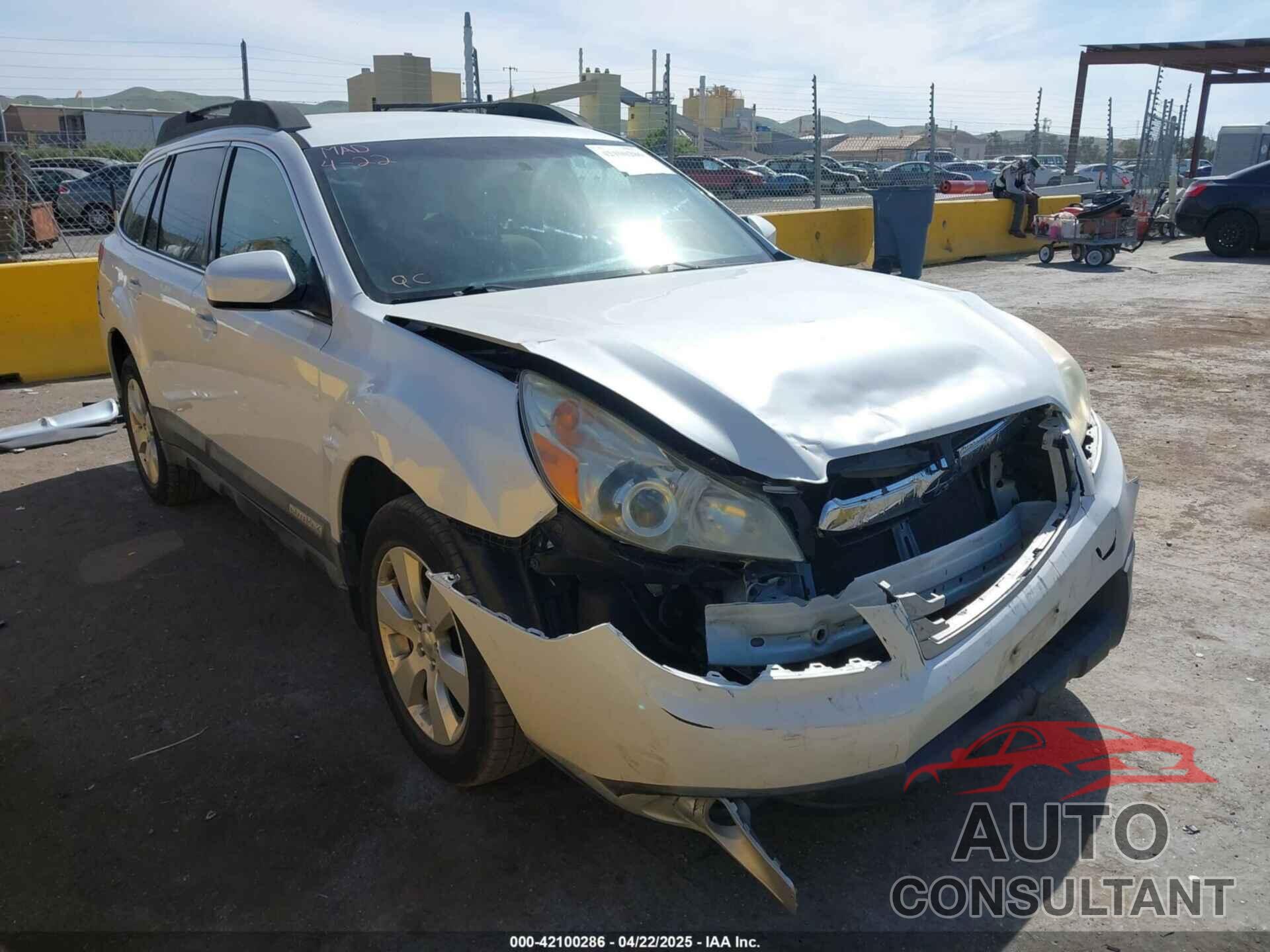 SUBARU OUTBACK 2011 - 4S4BRBFC0B3363150