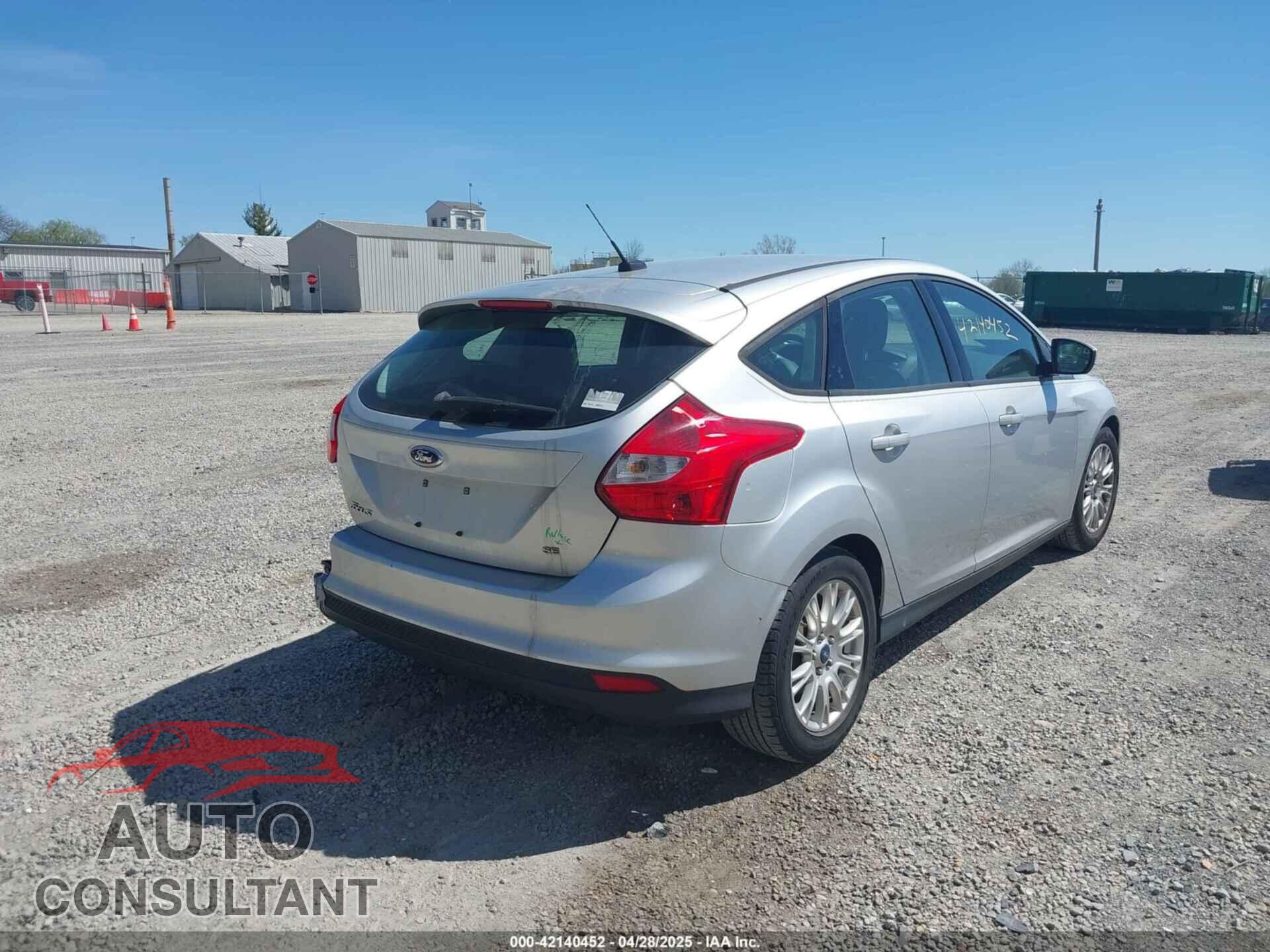 FORD FOCUS 2012 - 1FAHP3K27CL333433