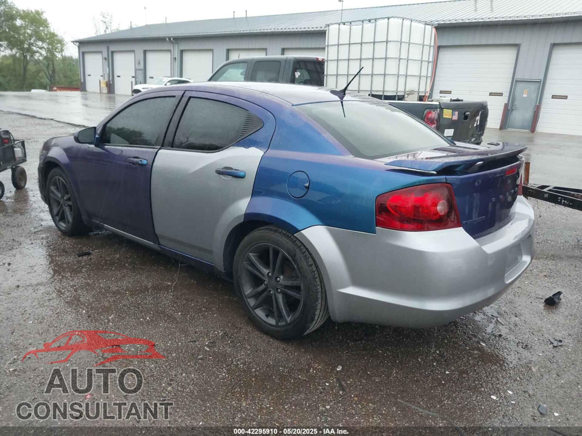 DODGE AVENGER 2013 - 1C3CDZAG4DN748796