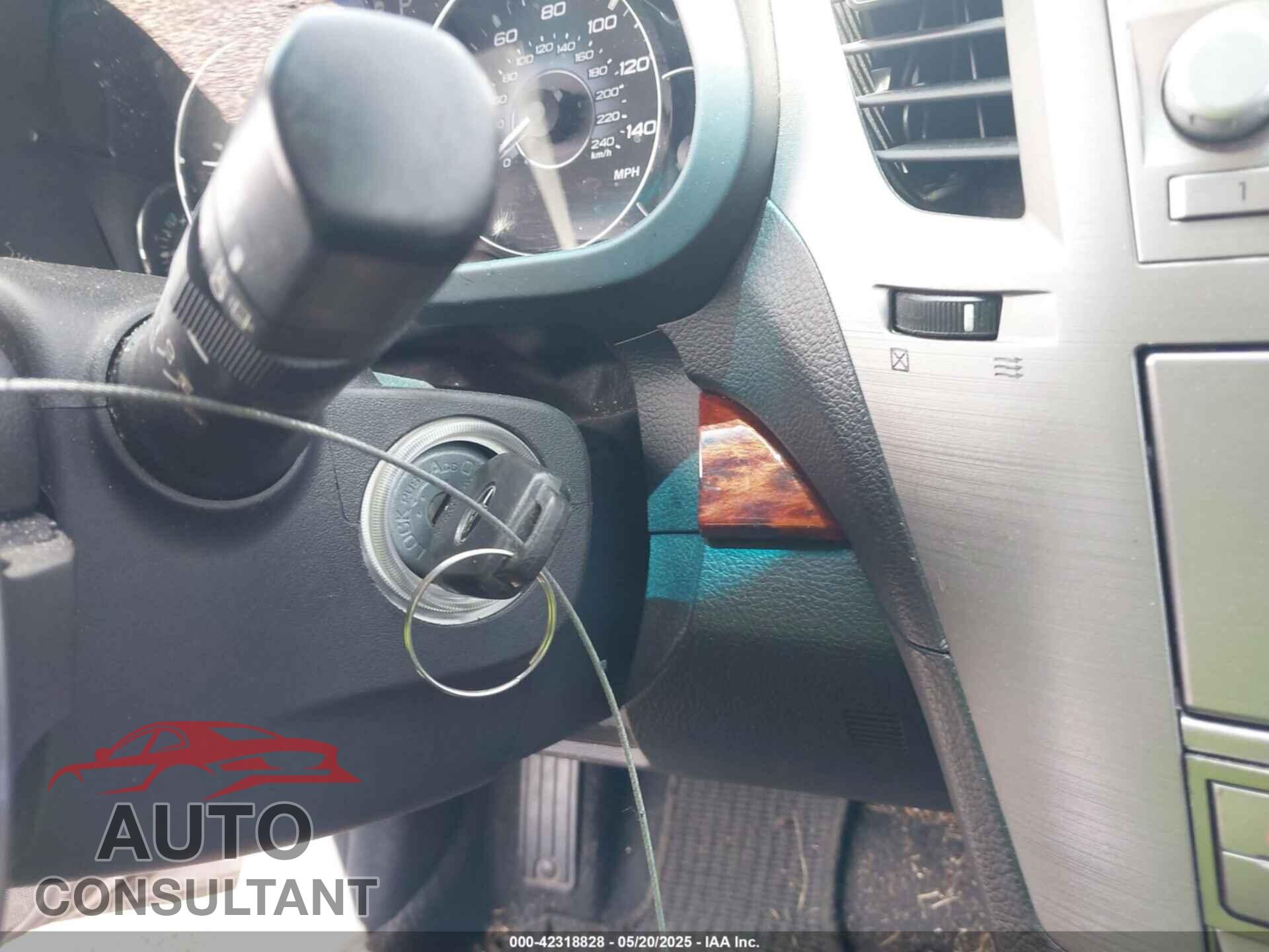 SUBARU OUTBACK 2010 - 4S4BRBKC0A3318326