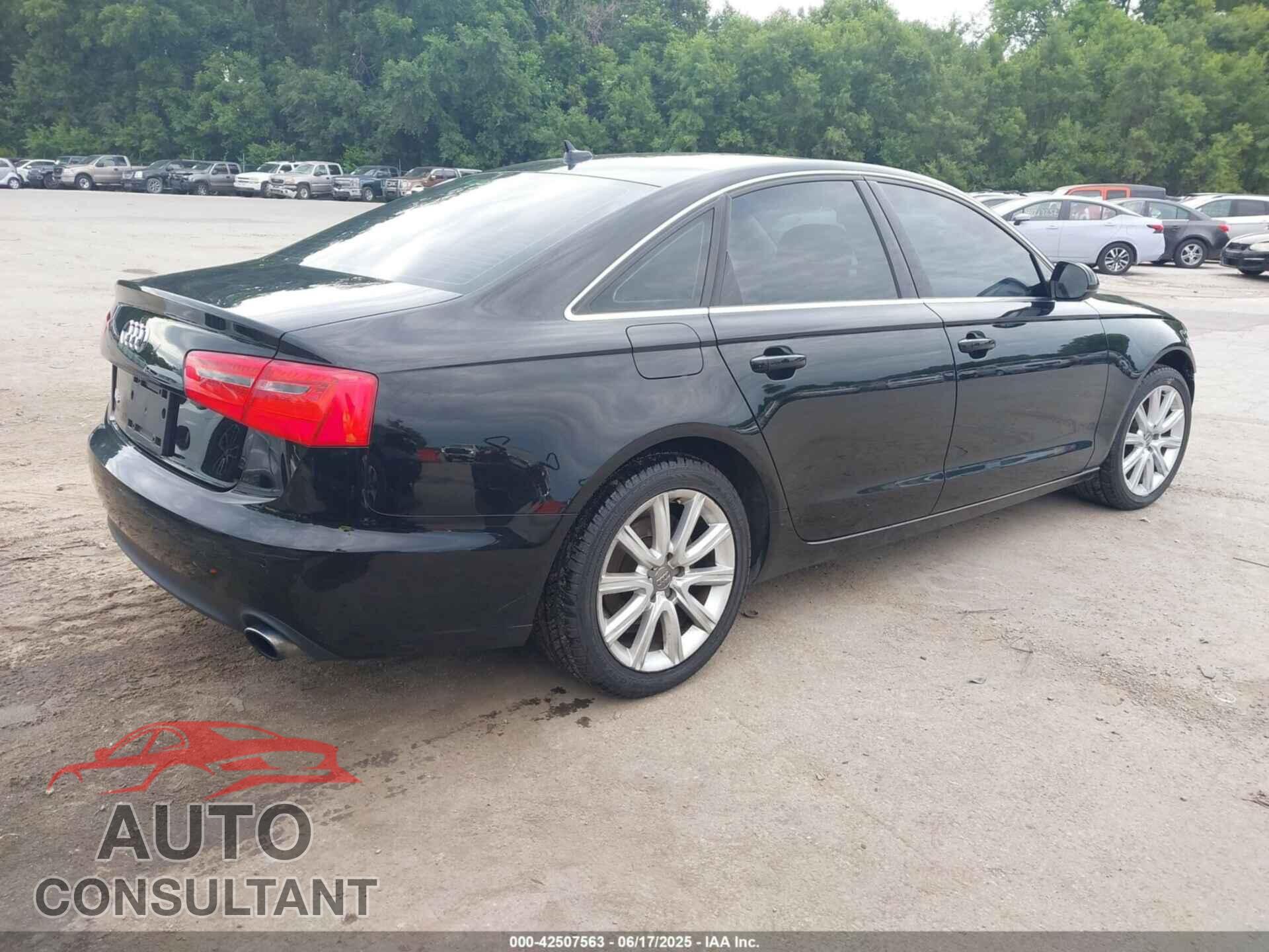 AUDI A6 2013 - WAUGFAFC8DN015842