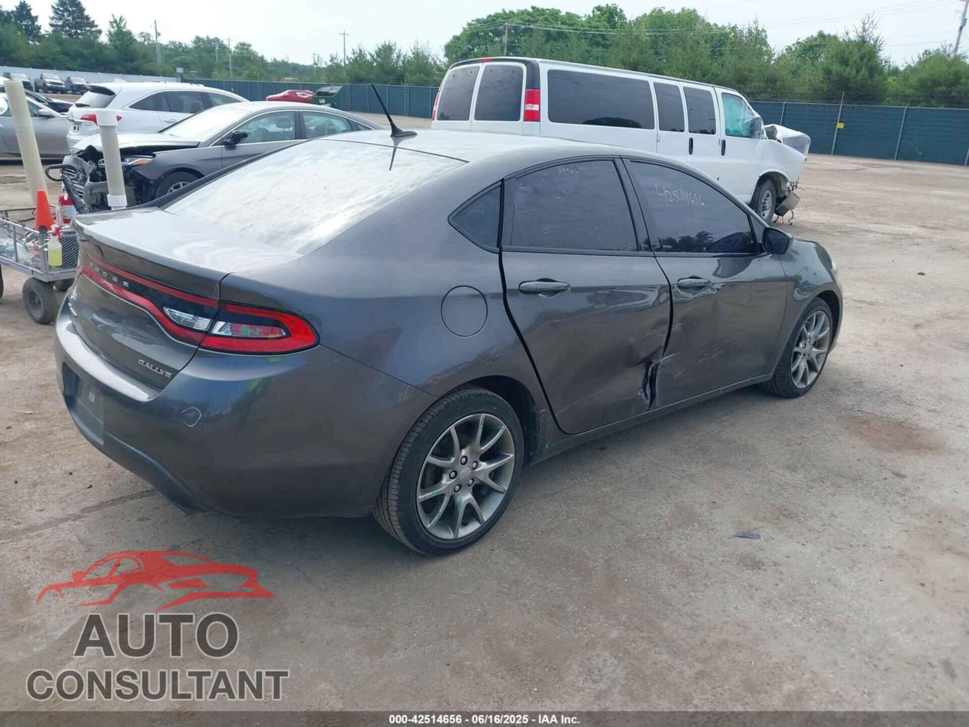 DODGE DART 2015 - 1C3CDFBB5FD181816