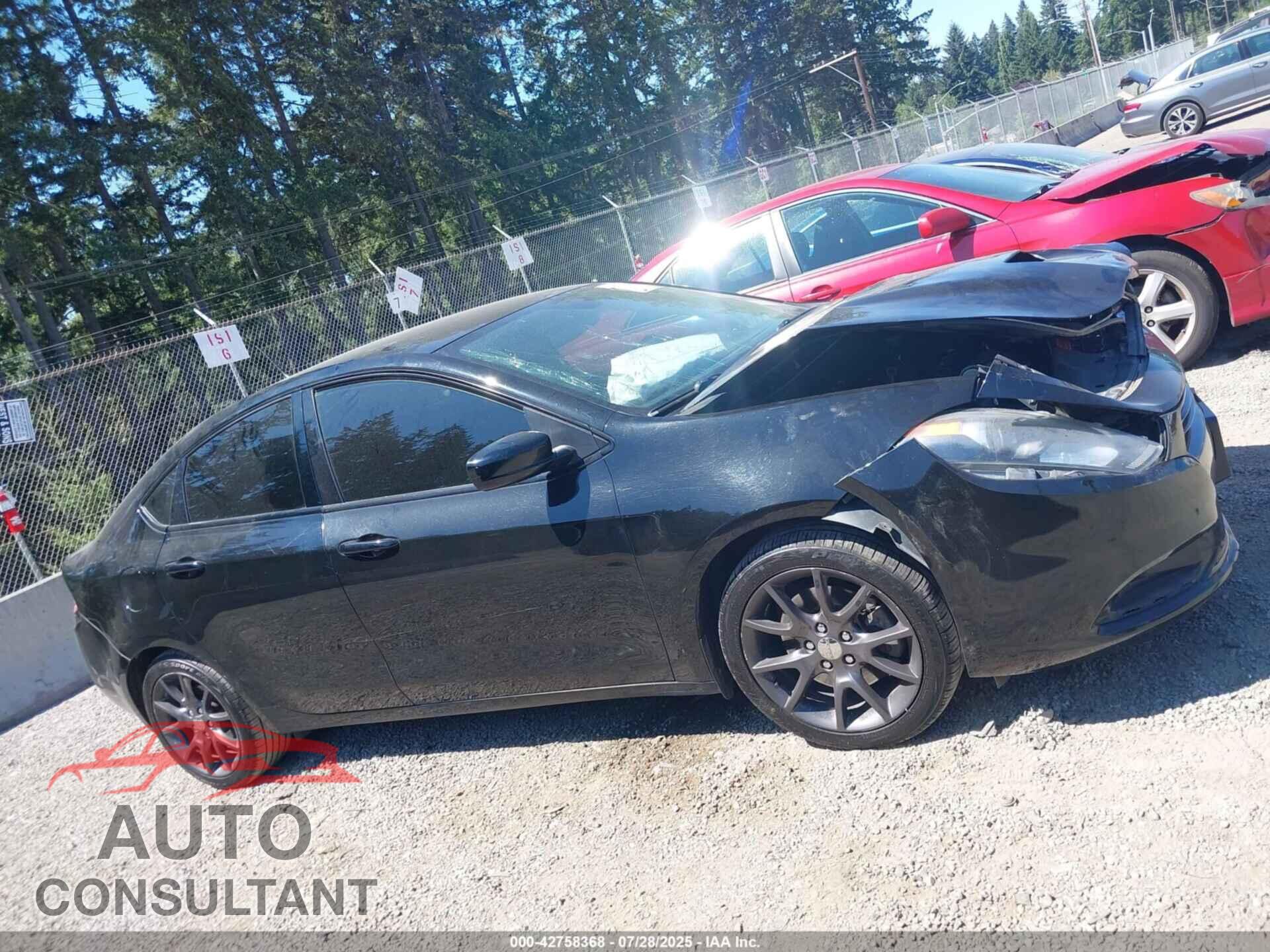 DODGE DART 2016 - 1C3CDFFH7GD796156
