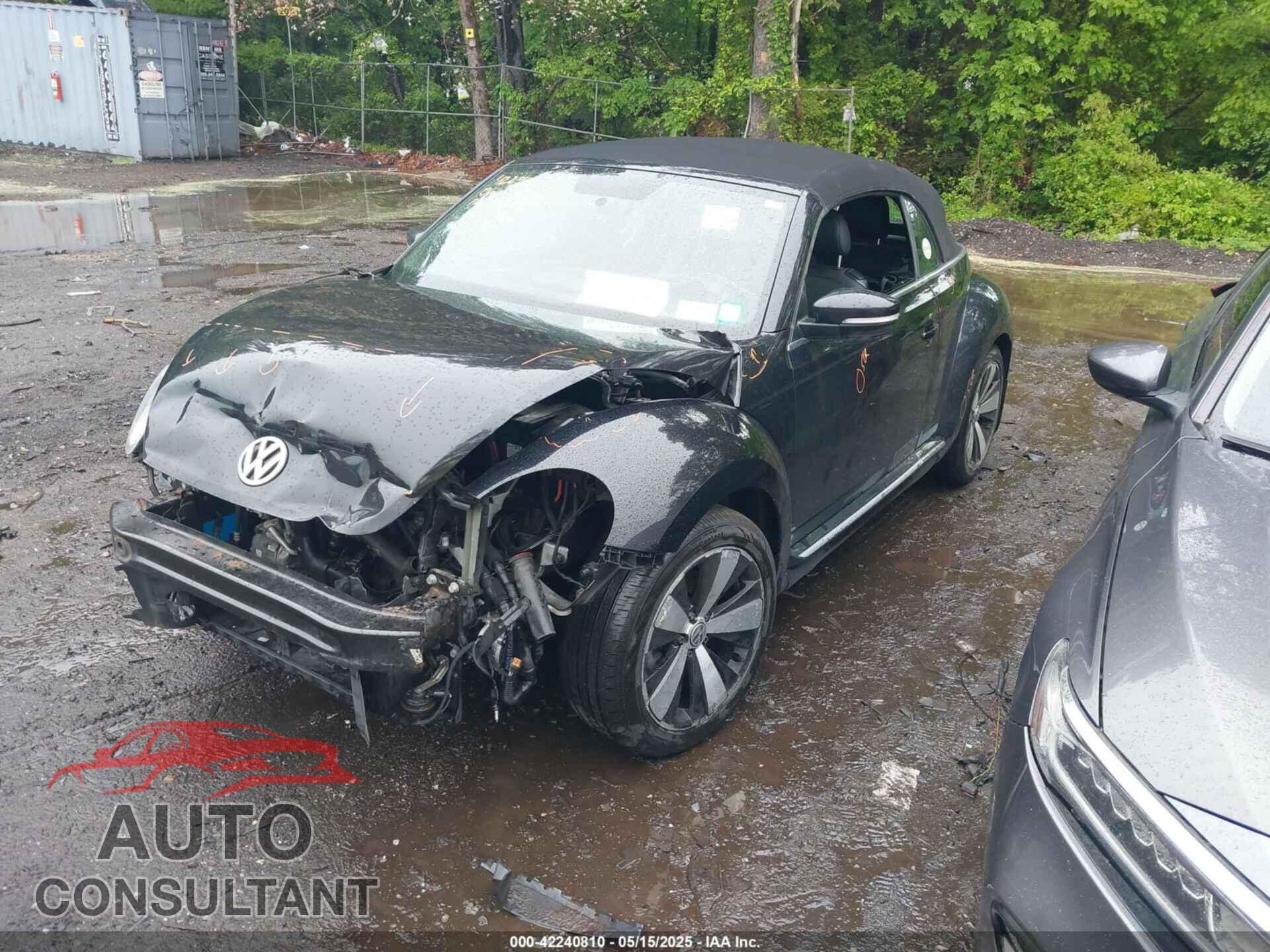 VOLKSWAGEN BEETLE 2013 - 3VW7T7AT2DM828879
