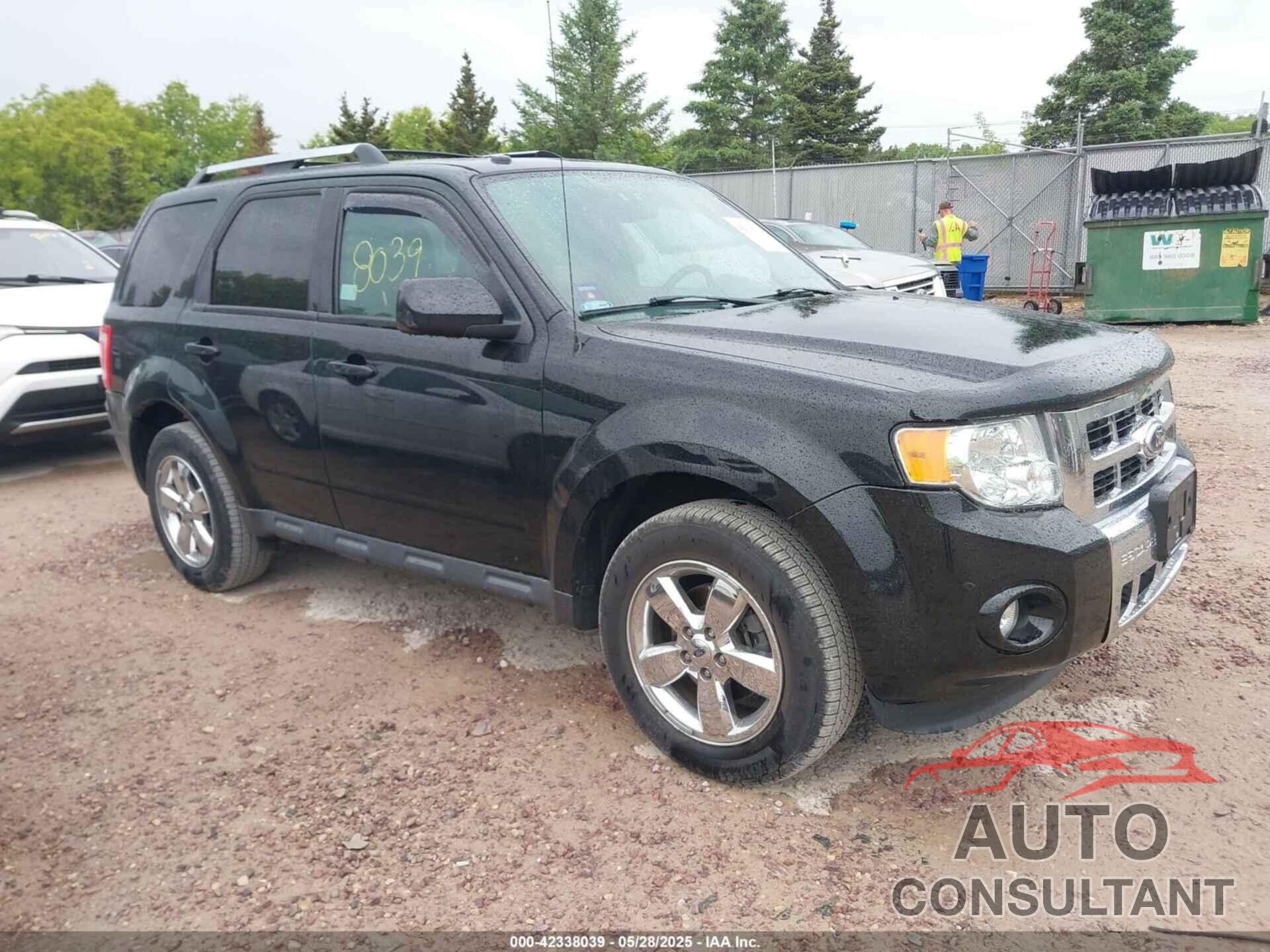 FORD ESCAPE 2012 - 1FMCU9EG3CKC38179