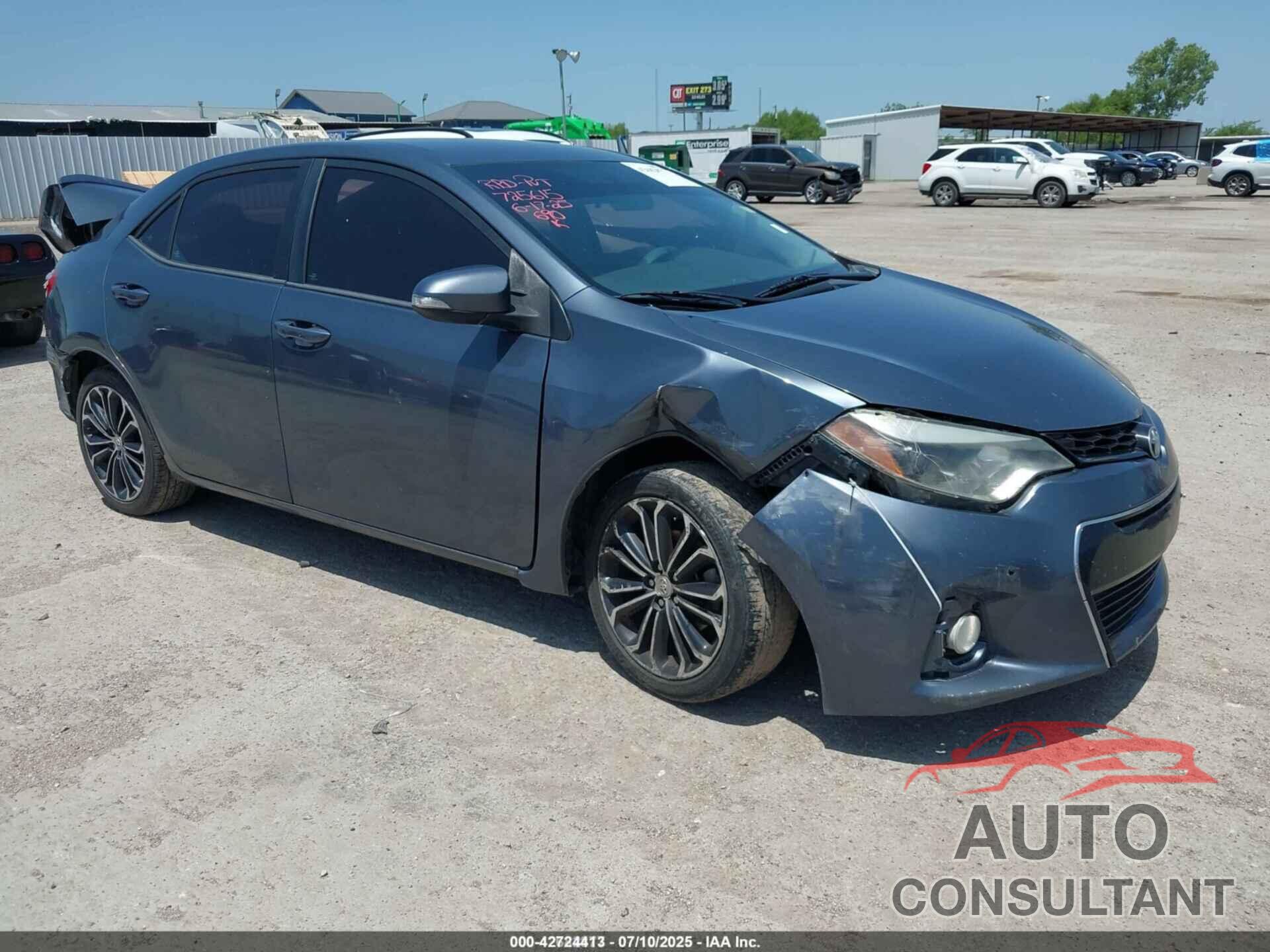 TOYOTA COROLLA 2016 - 5YFBURHE6GP521922