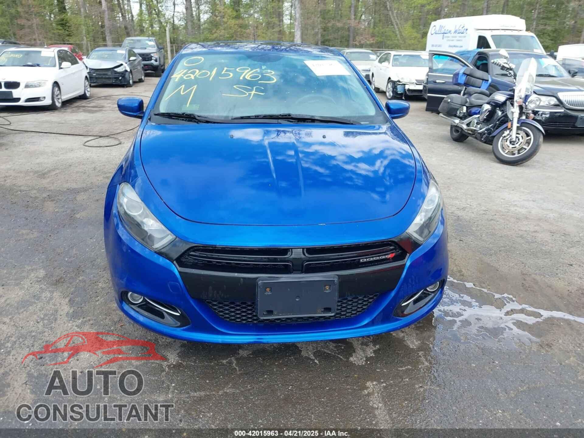 DODGE DART 2013 - 1C3CDFBA1DD336088