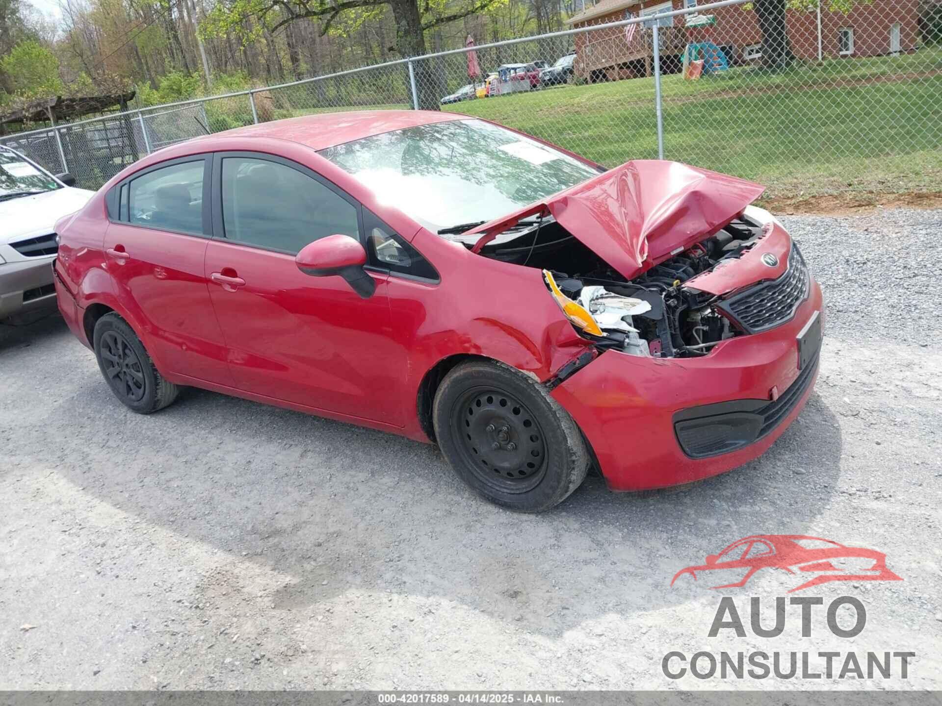 KIA RIO 2015 - KNADM4A36F6509535