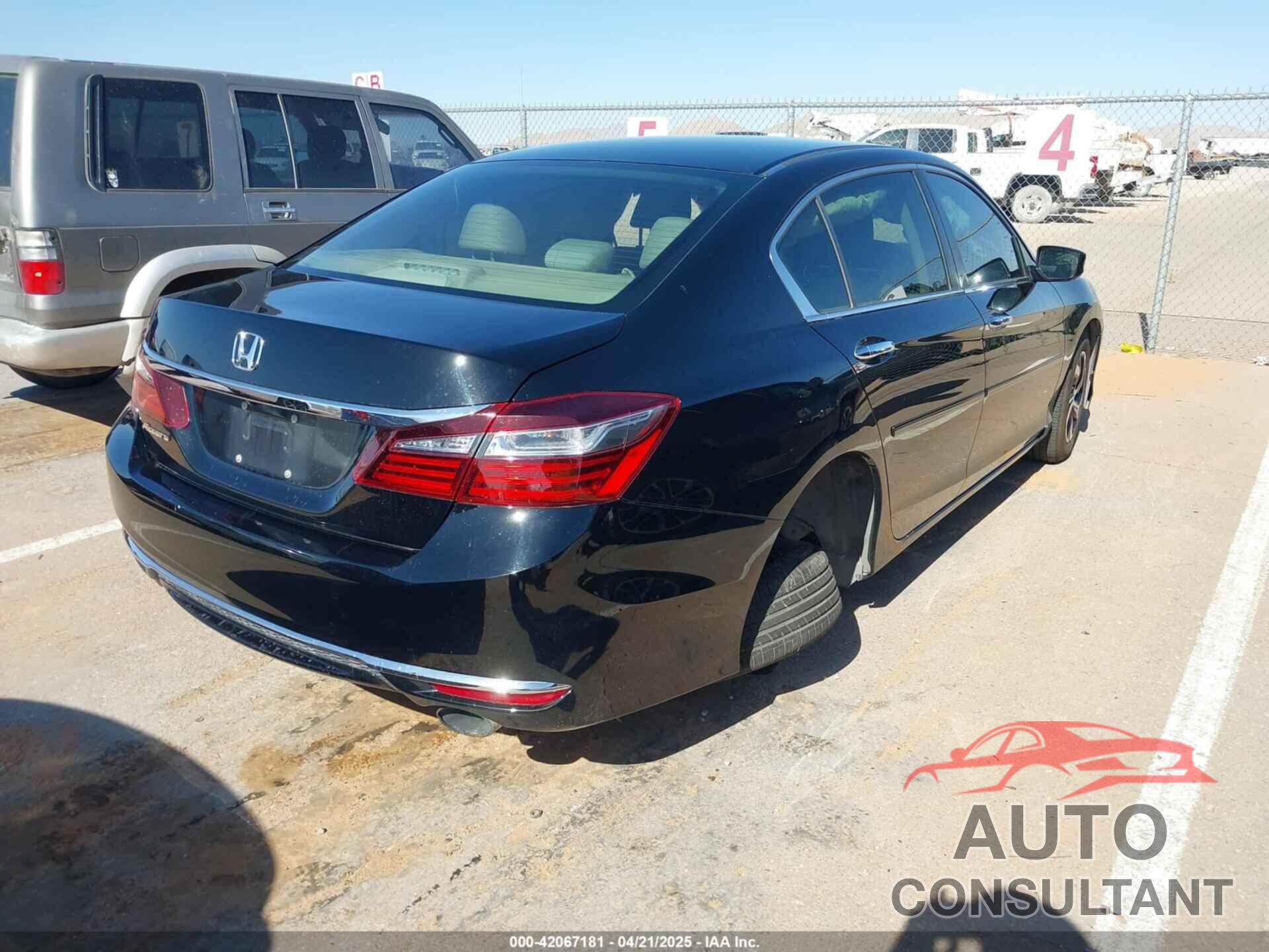 HONDA ACCORD 2016 - 1HGCR2F39GA231243